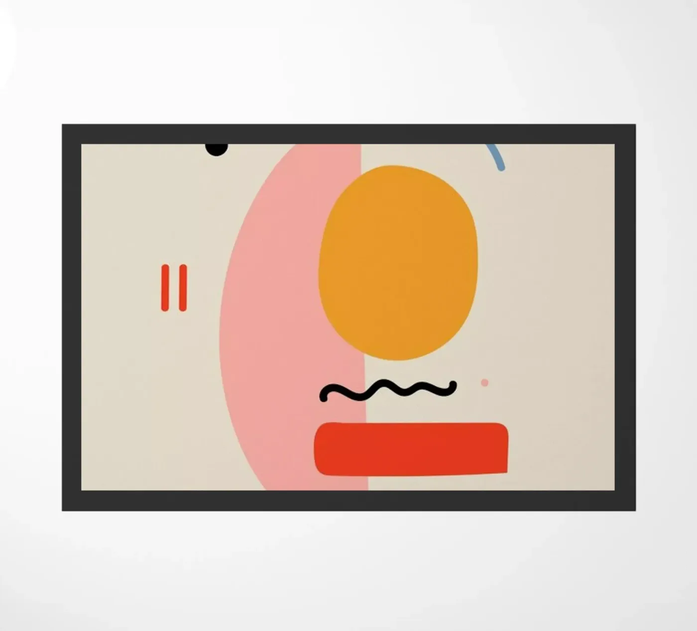 Surprised doormat by Pure