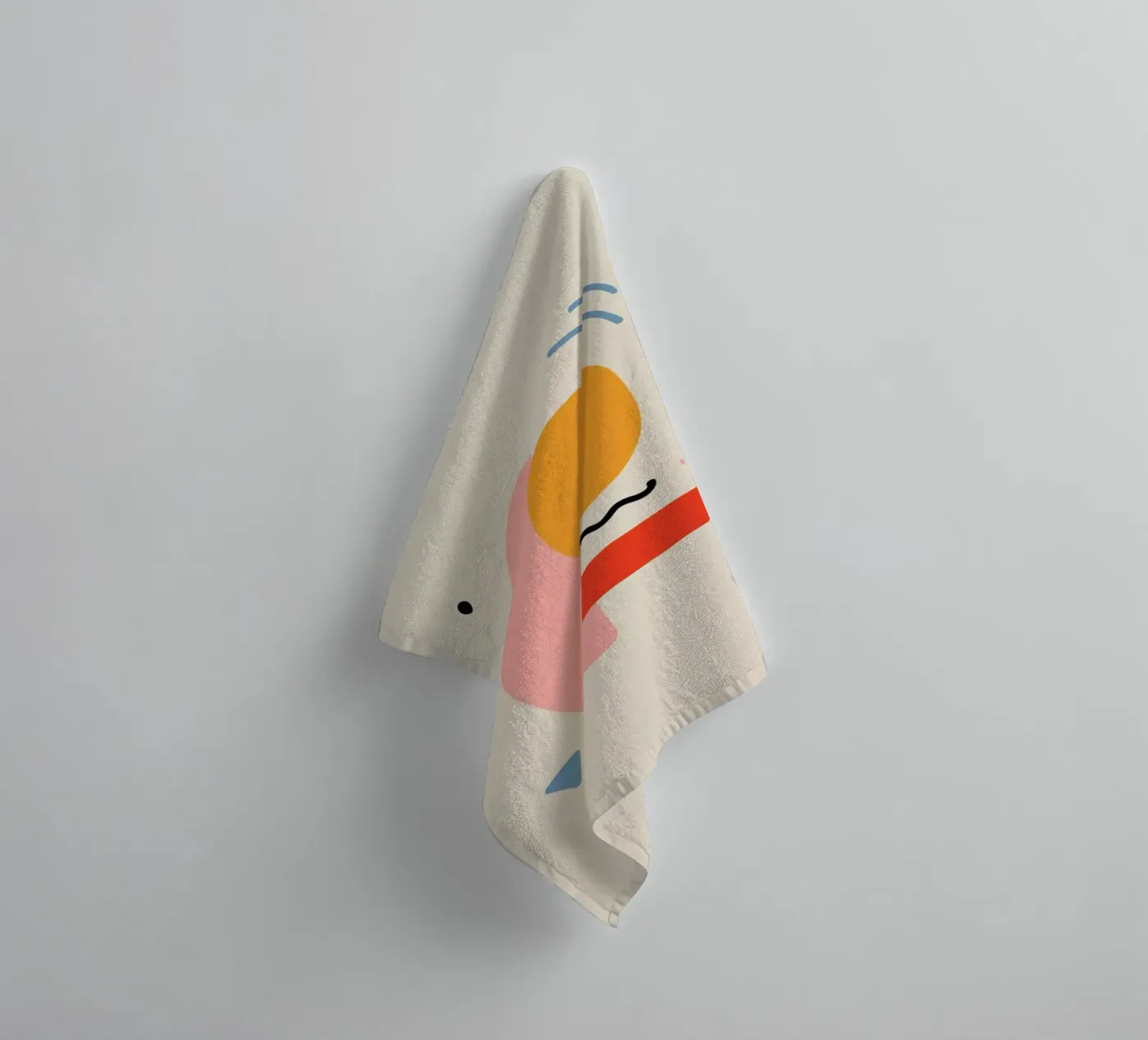 Surprised badhanddoek van Pure