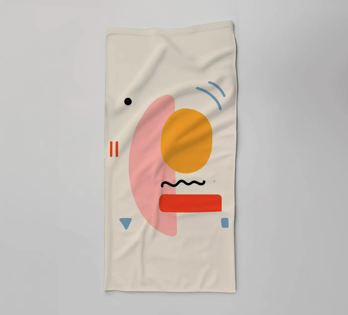 Surprised badhanddoek van Pure