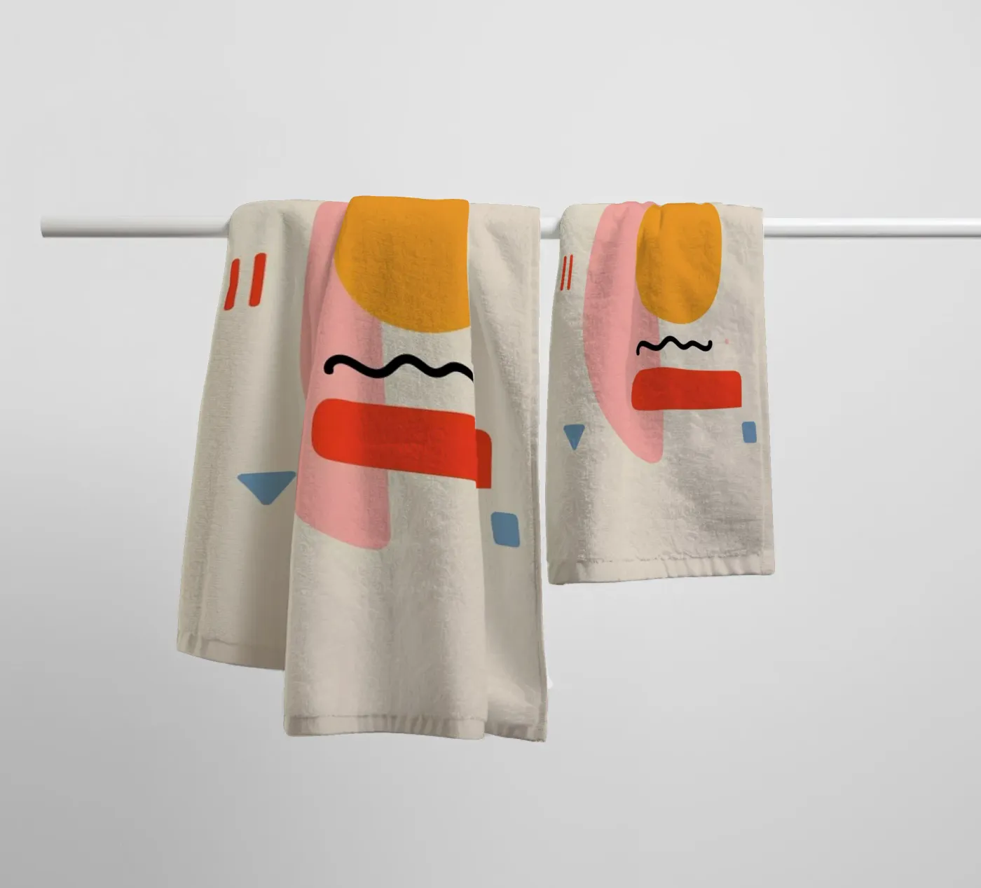 Surprised badhanddoek van Pure