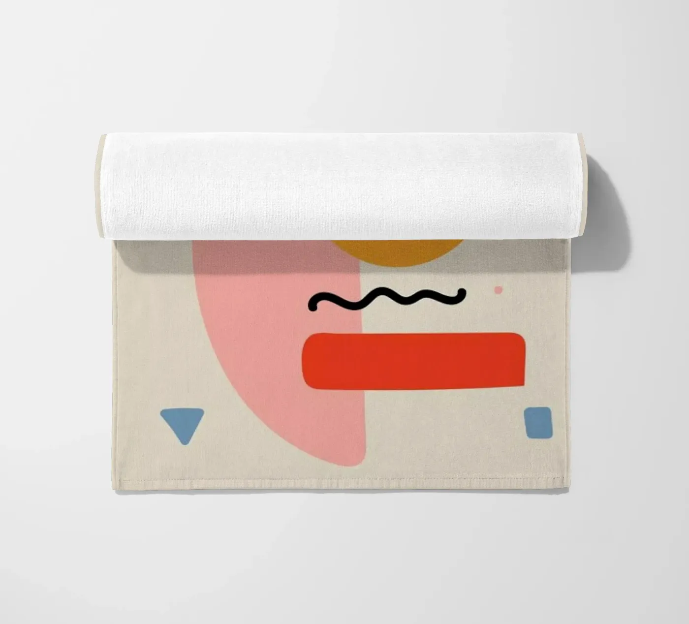 Surprised beach towel by Pure