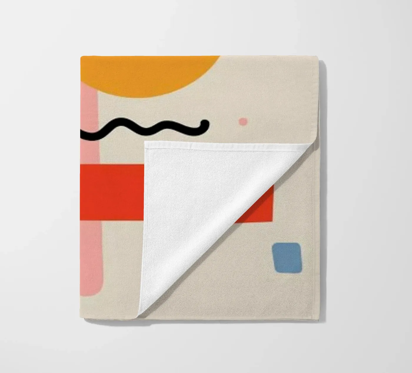 Surprised beach towel by Pure