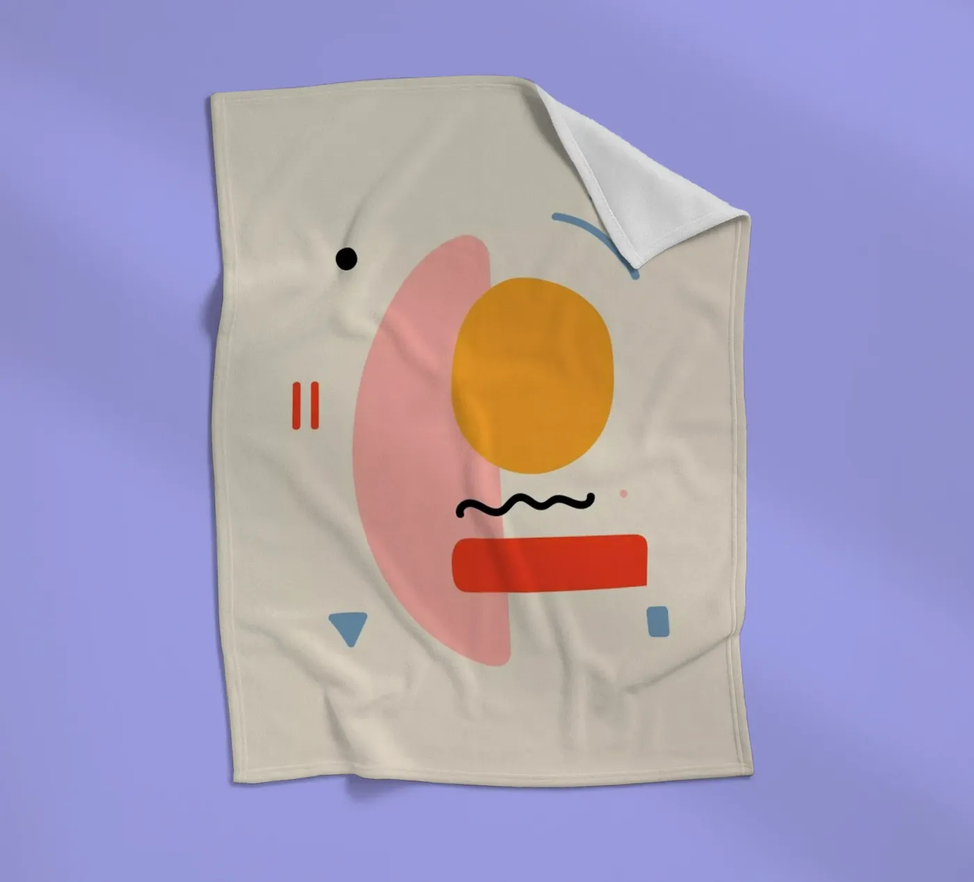 Surprised Fleecedecke von Pure
