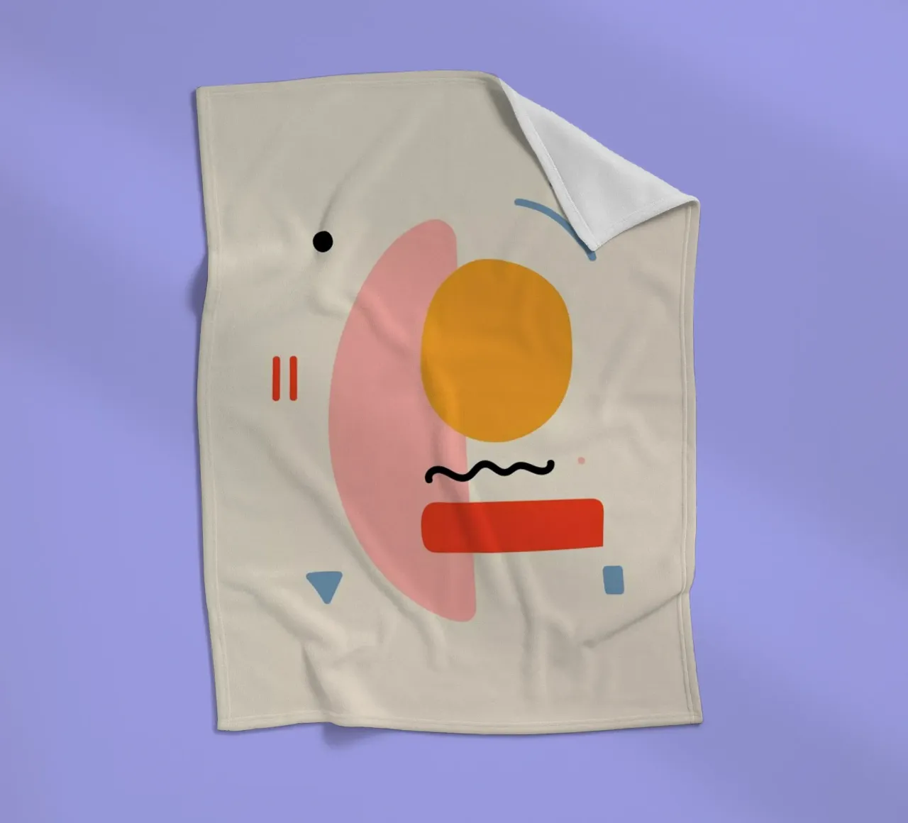 Surprised fleecedeken van Pure