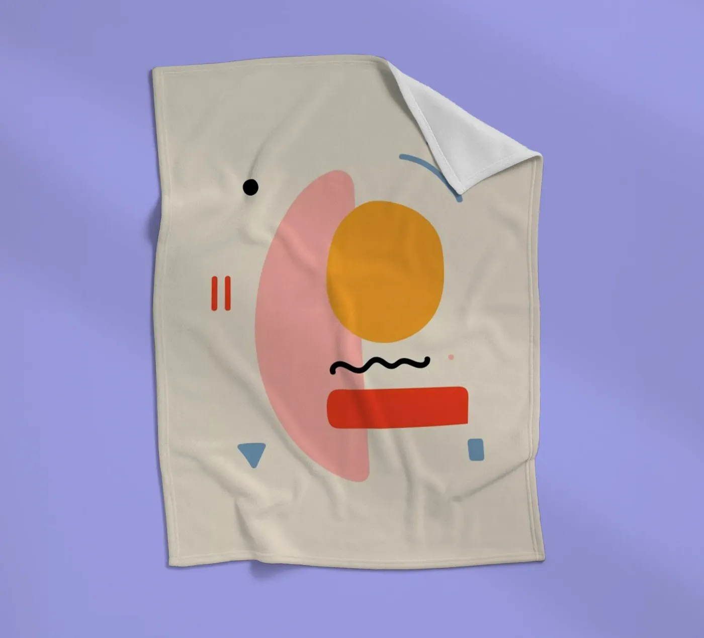 Surprised coperta in pile da Pure