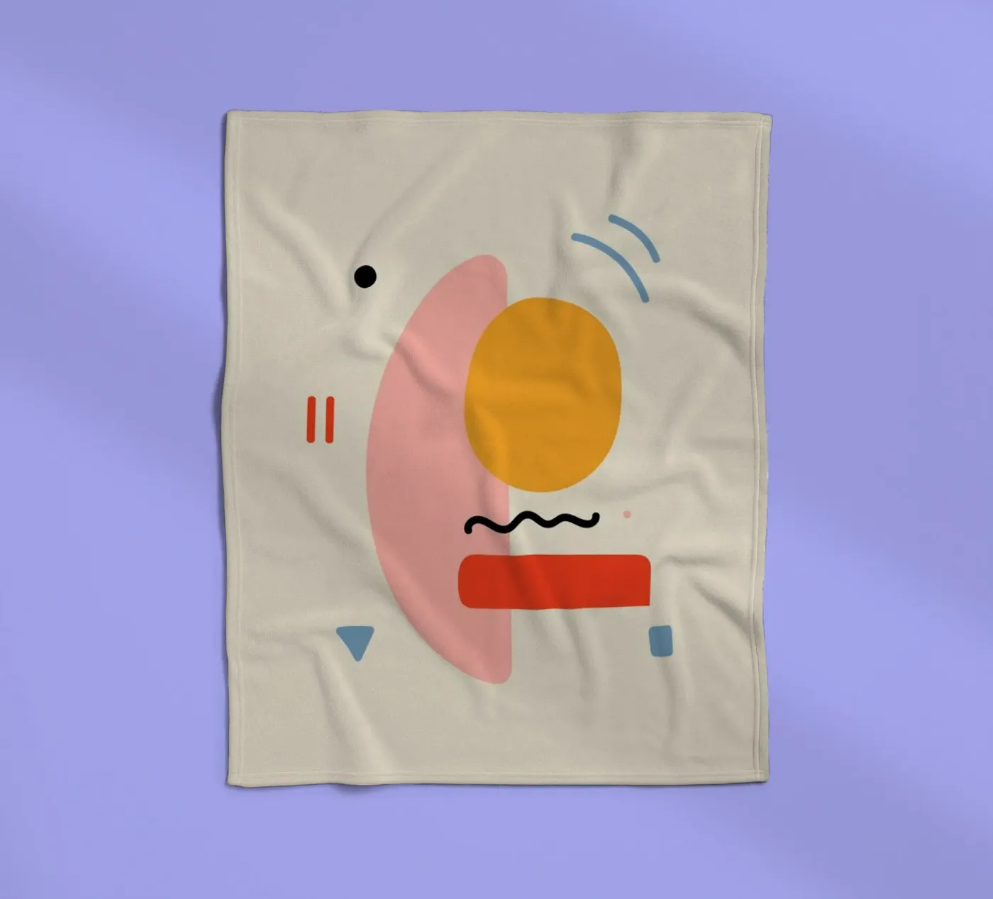 Surprised Fleecedecke von Pure