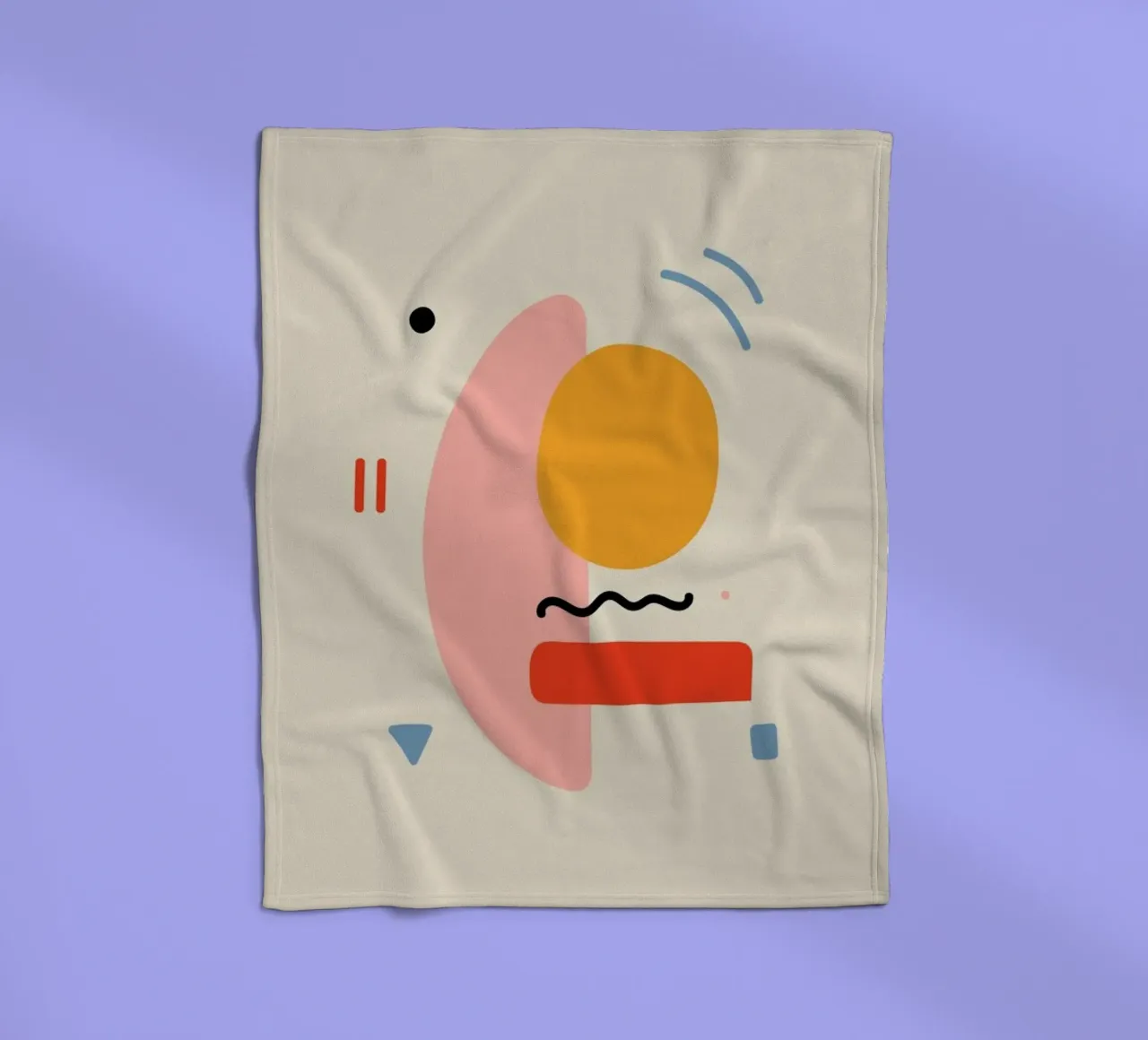 Surprised fleecedeken van Pure