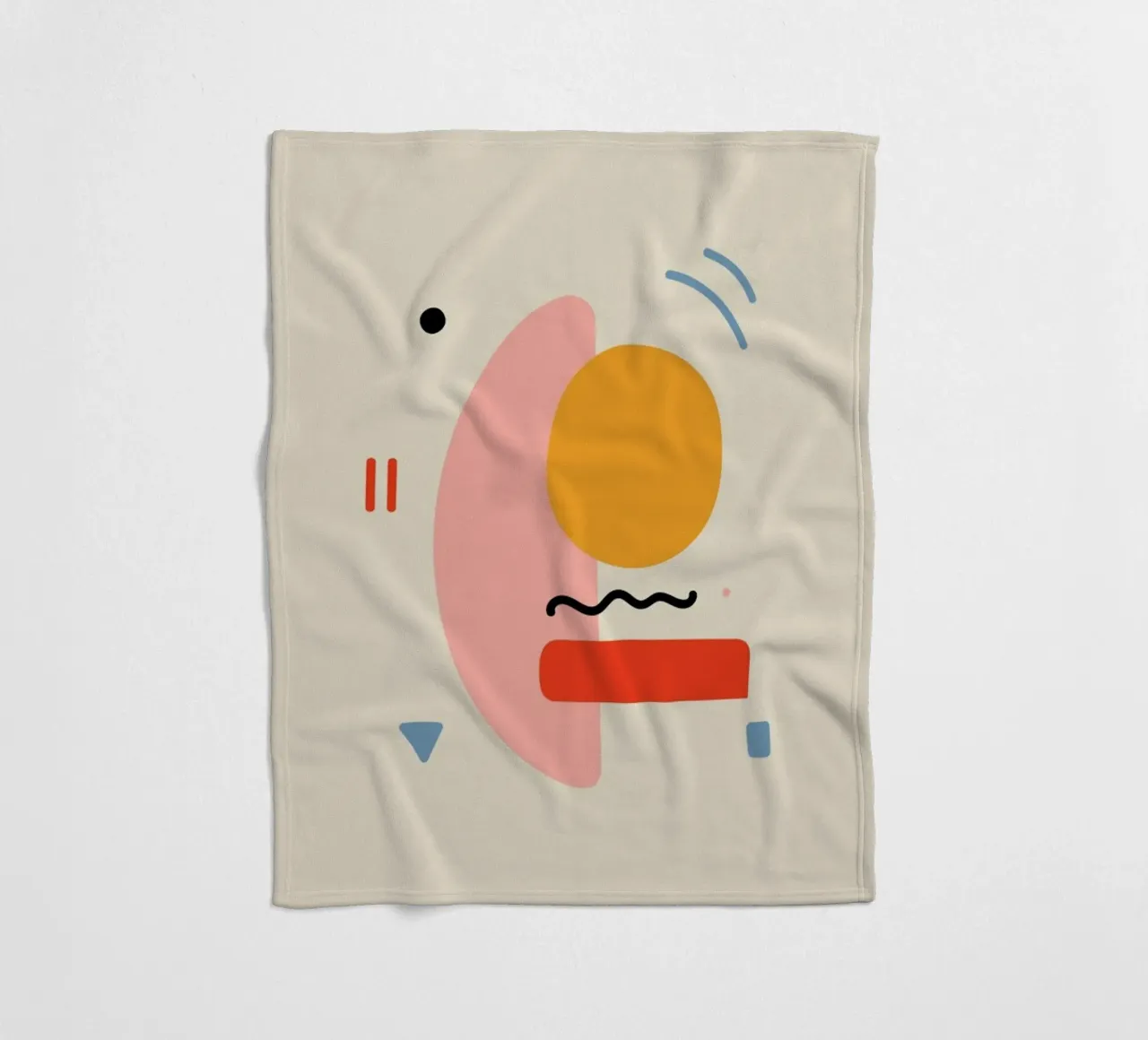 Surprised fleecedeken van Pure