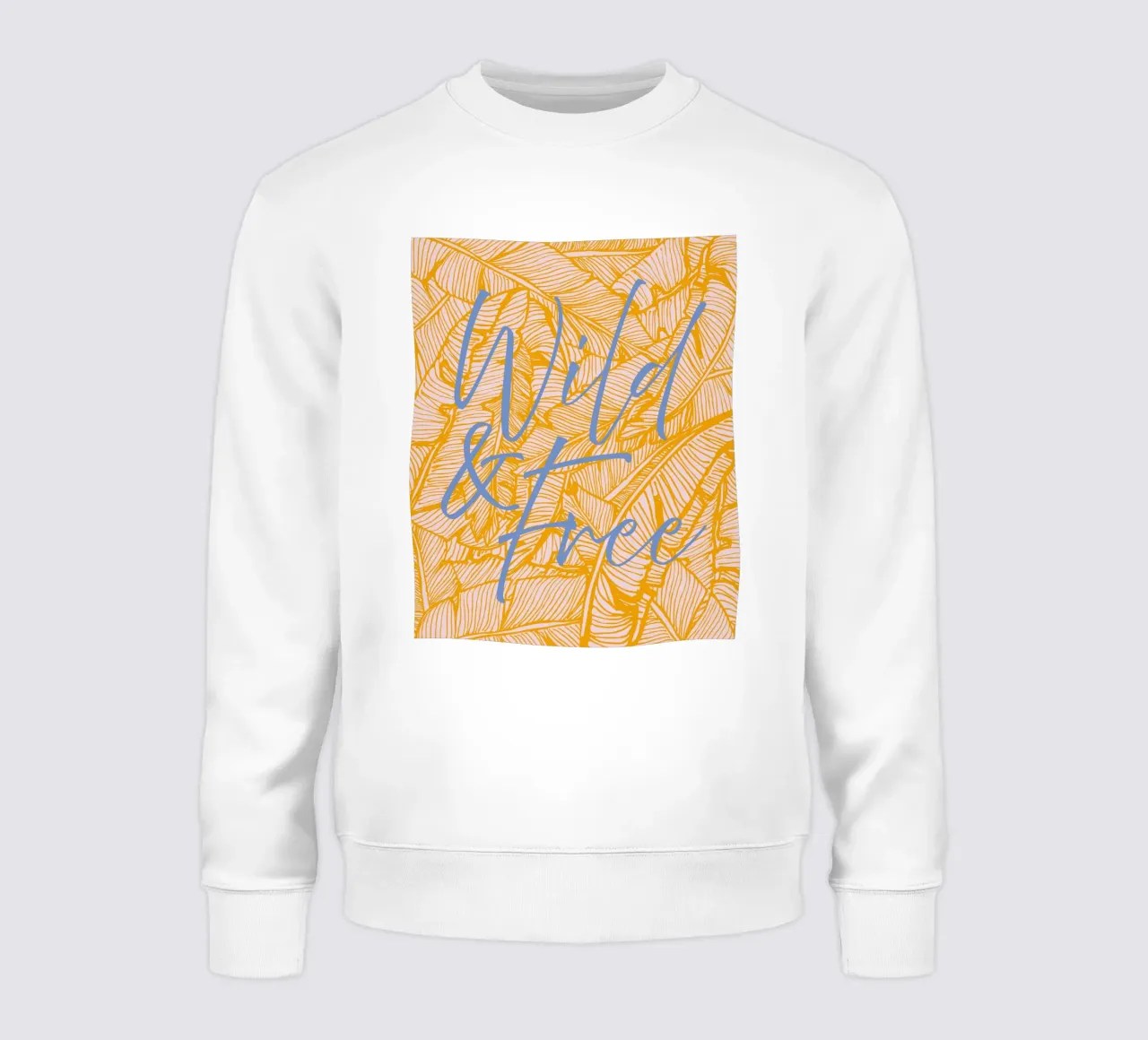 Wild & Free Vivid Version sweatshirt by designdn