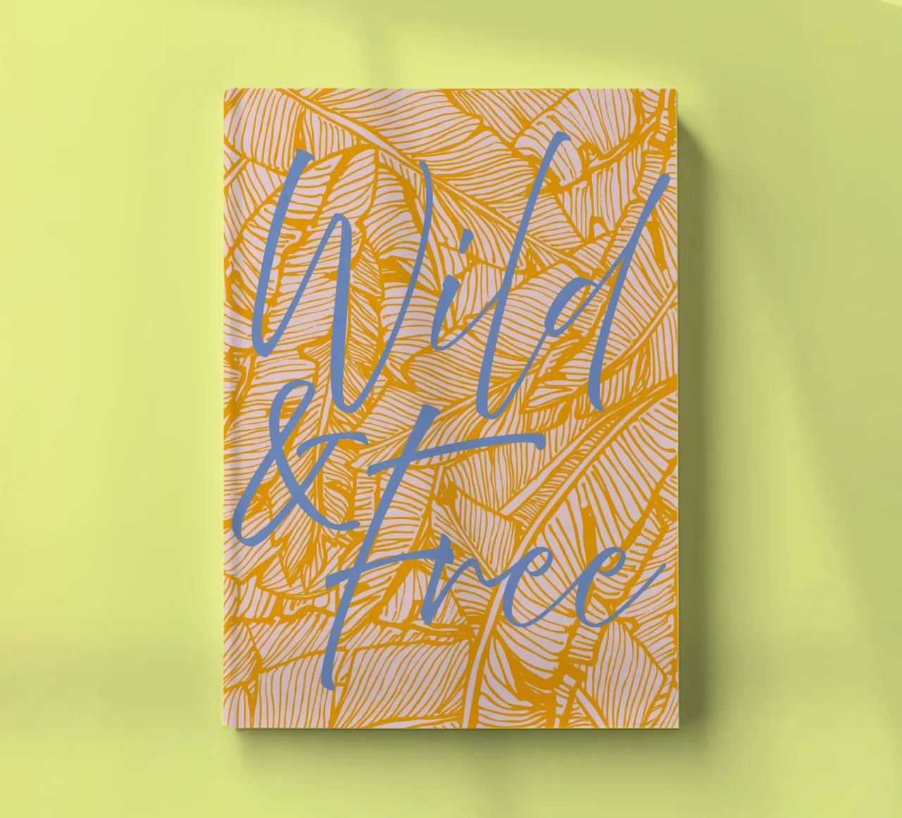 Wild & Free Vivid Version notebook by designdn