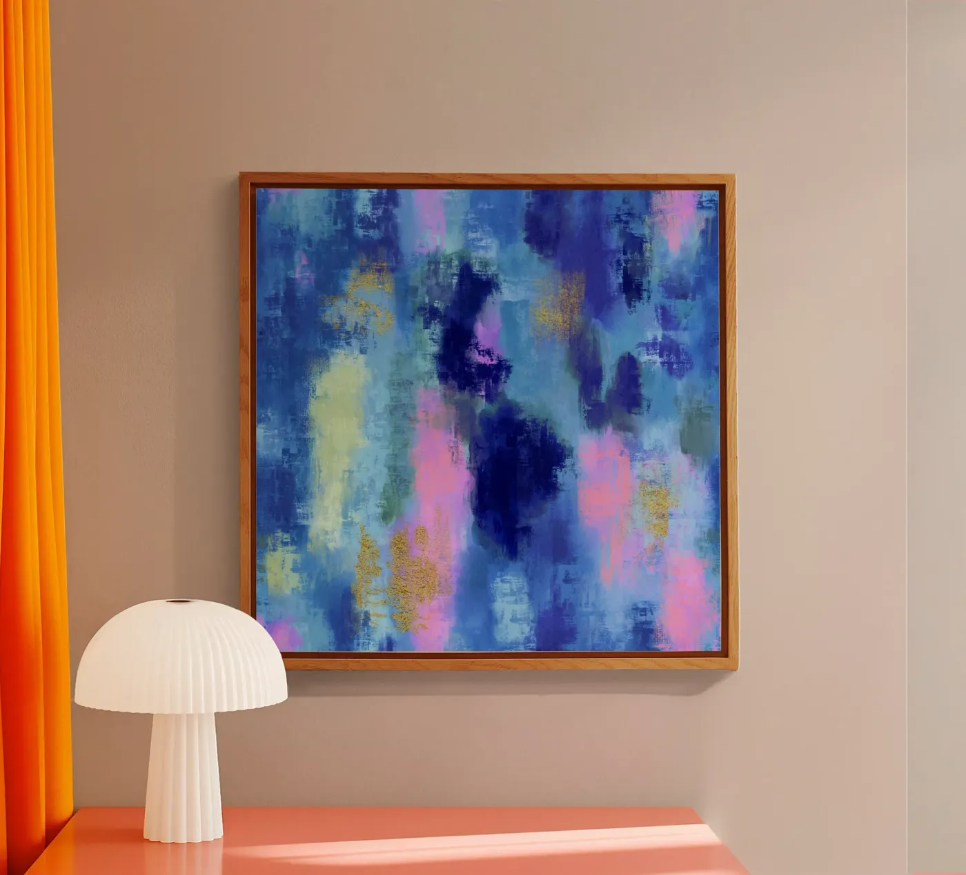 Joyful Blue plexiglass da Petra Lang