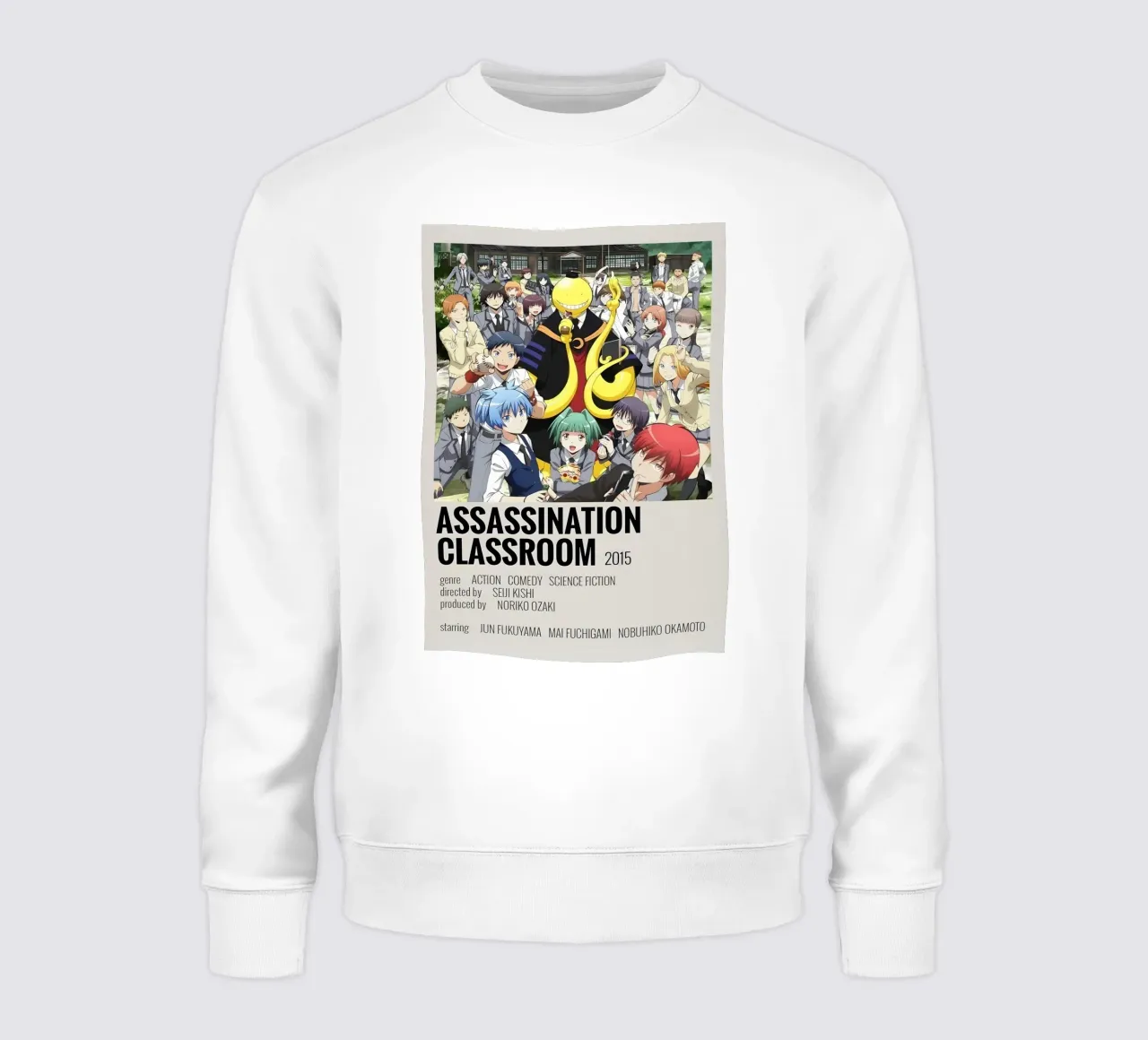 ASSASSINATION CLASSROOM 2015 felpa da Totoya