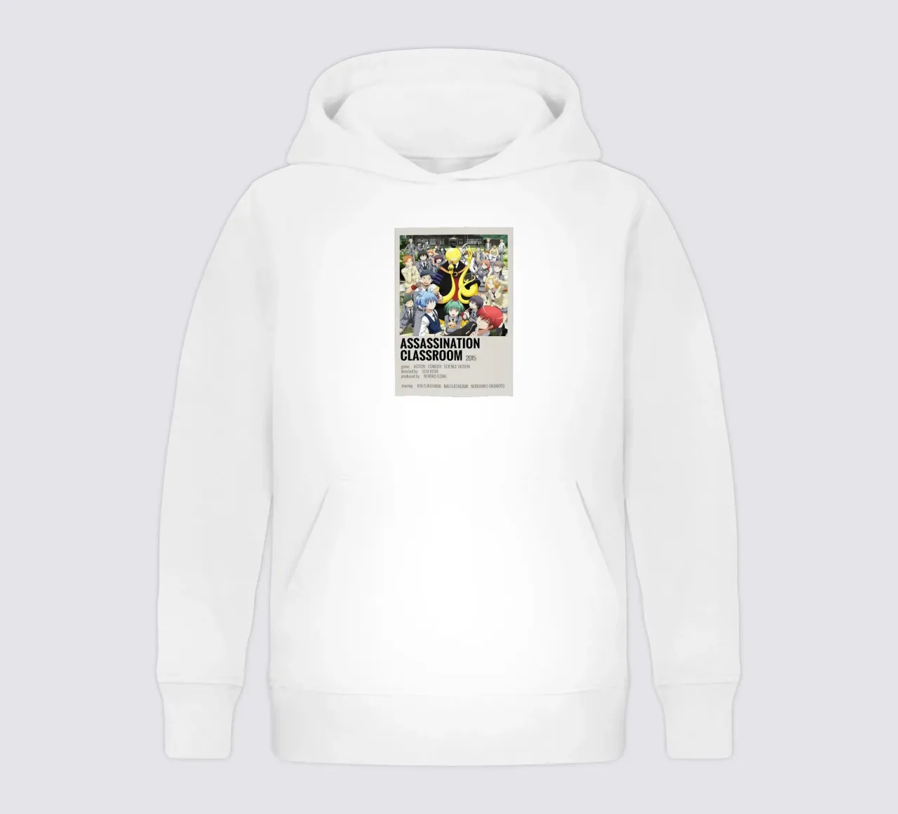 ASSASSINATION CLASSROOM 2015 felpa bambino con cappuccio da Totoya