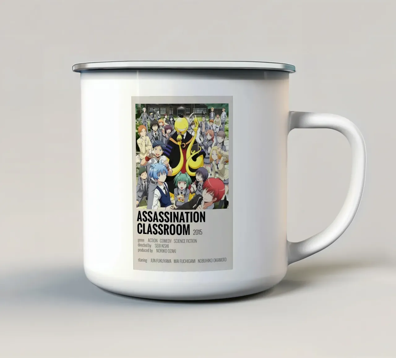 ASSASSINATION CLASSROOM 2015 tazza in smalto da Totoya