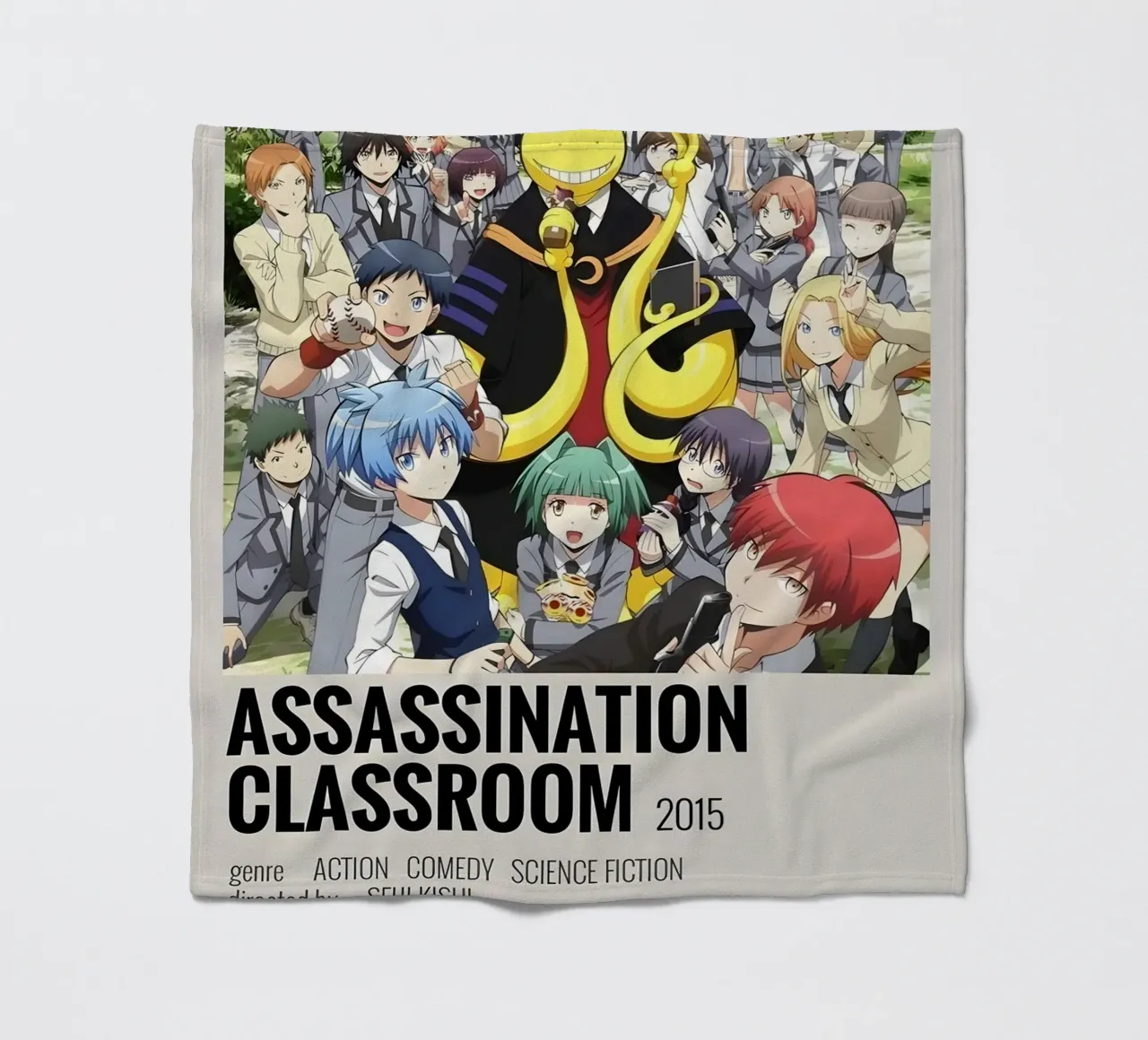 ASSASSINATION CLASSROOM 2015 coperta in pile da Totoya