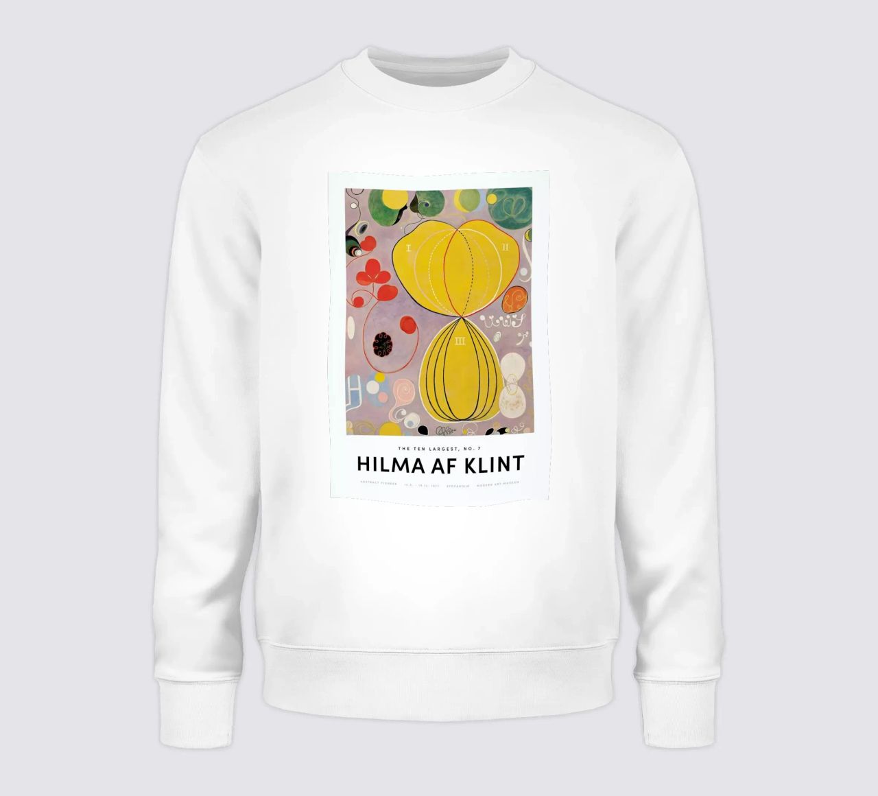 Hilma af Klint - The Ten Largest, No. 7 II felpa da Vintage by JUNIQE