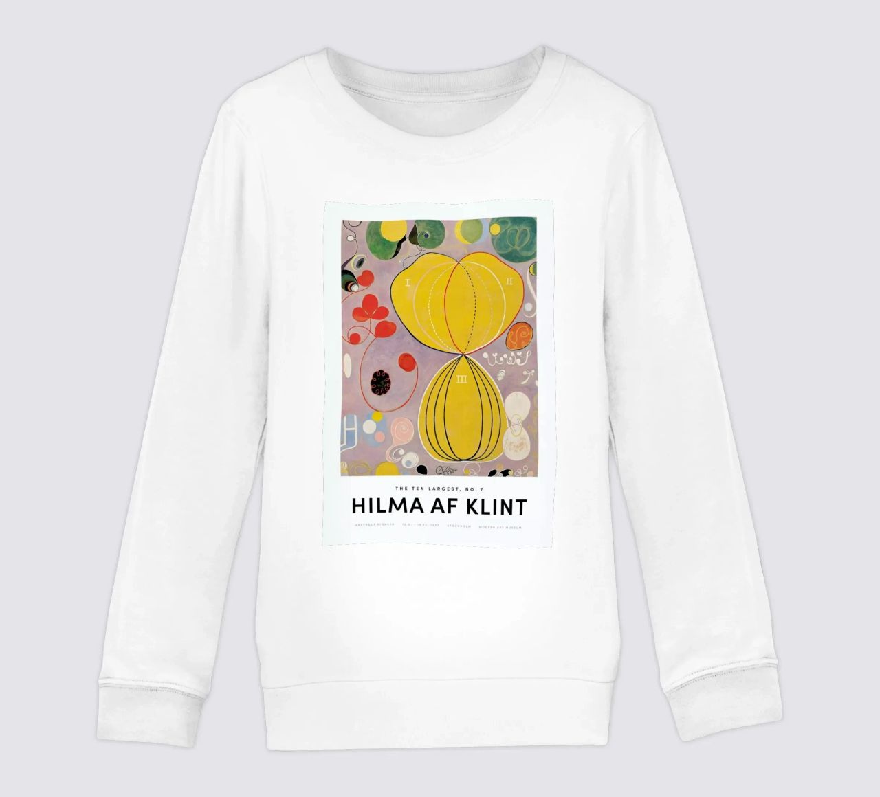 Hilma af Klint - The Ten Largest, No. 7 II felpa bambino da Vintage by JUNIQE