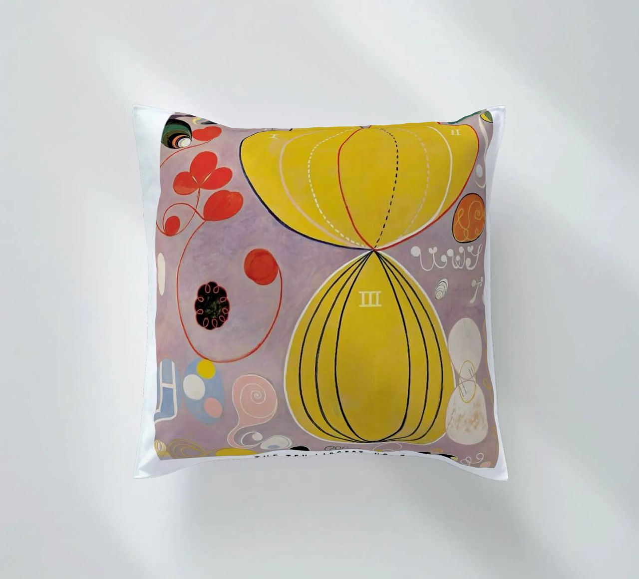 Hilma af Klint - The Ten Largest, No. 7 II cuscino da Vintage by JUNIQE