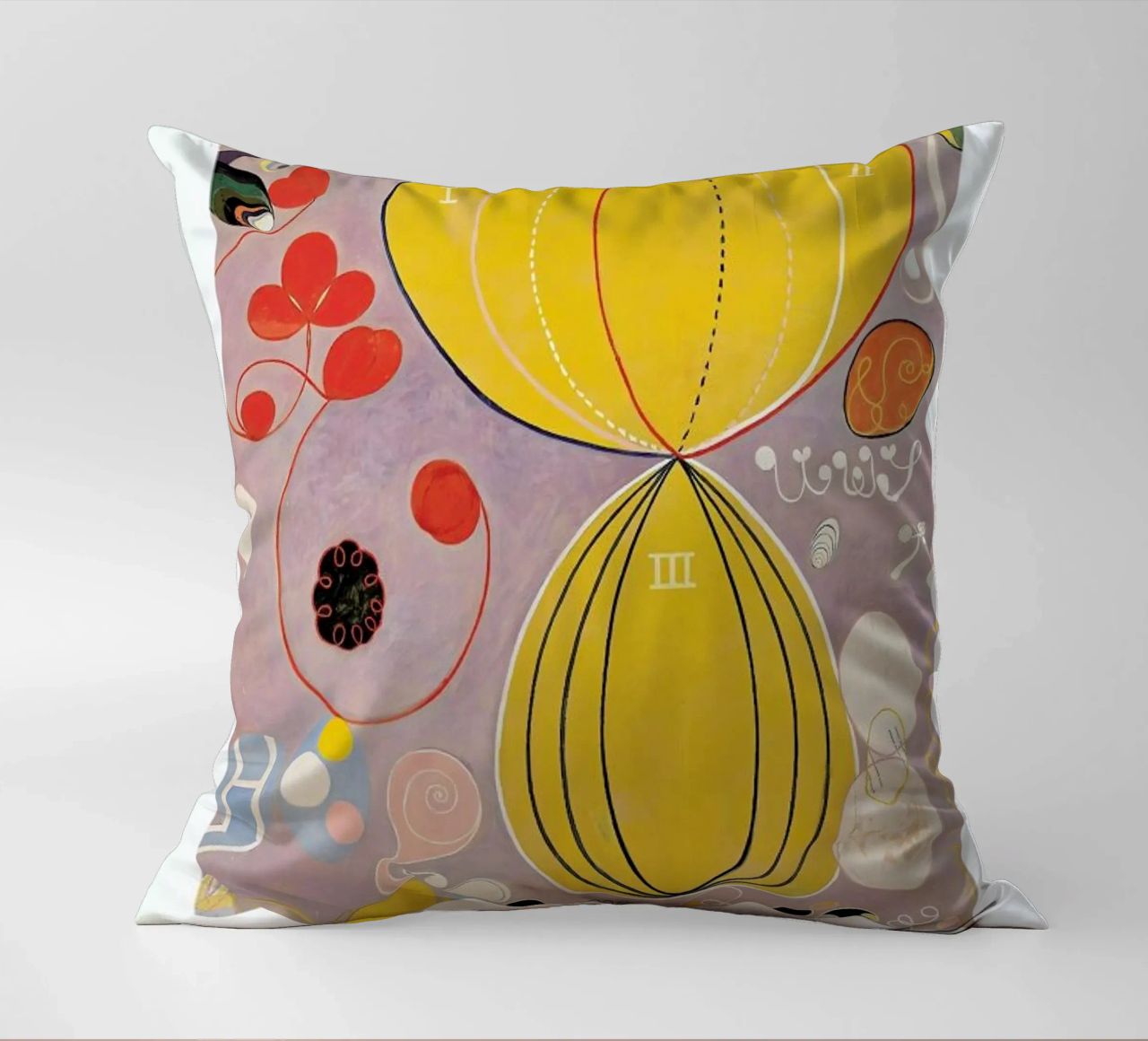 Hilma af Klint - The Ten Largest, No. 7 II cuscino da Vintage by JUNIQE