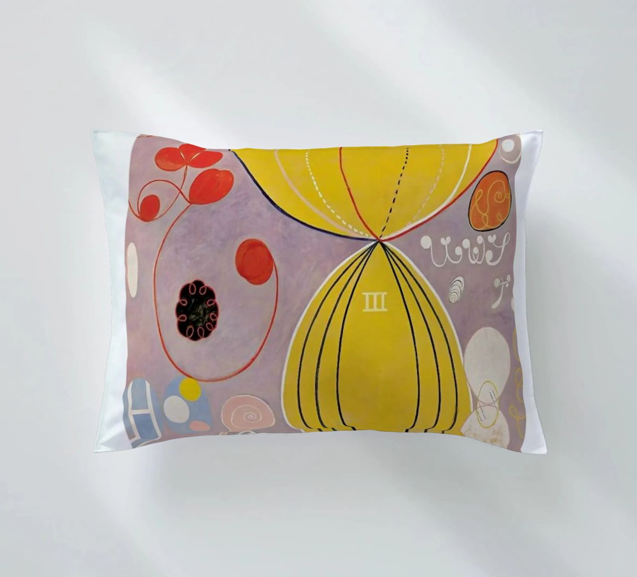Hilma af Klint - The Ten Largest, No. 7 II cuscino da Vintage by JUNIQE
