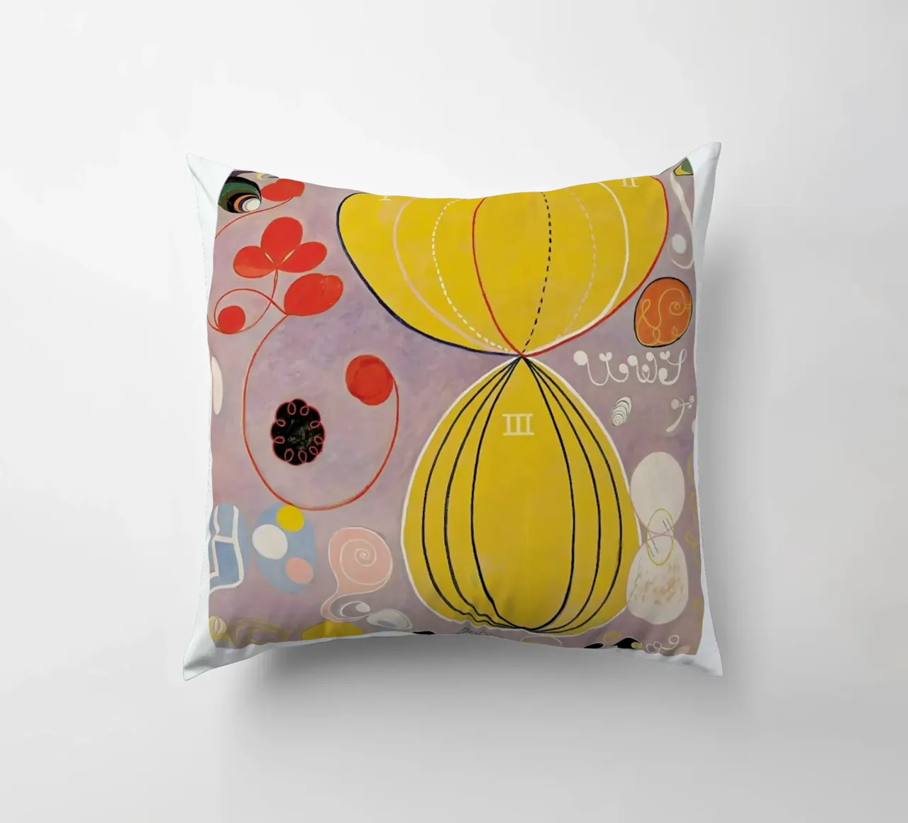 Hilma af Klint - The Ten Largest, No. 7 II decorative cushion by Vintage by JUNIQE