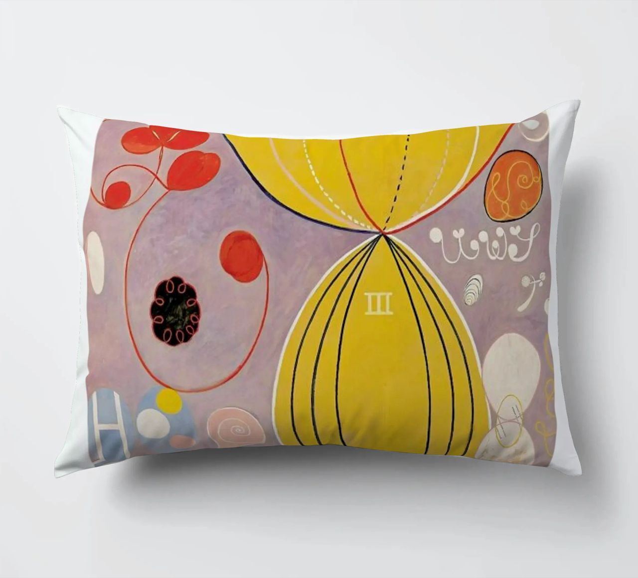 Hilma af Klint - The Ten Largest, No. 7 II cuscino da Vintage by JUNIQE