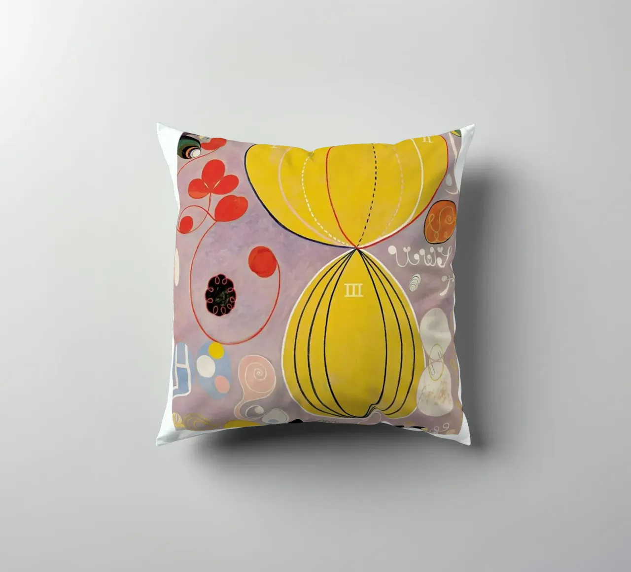 Hilma af Klint - The Ten Largest, No. 7 II decorative cushion by Vintage by JUNIQE