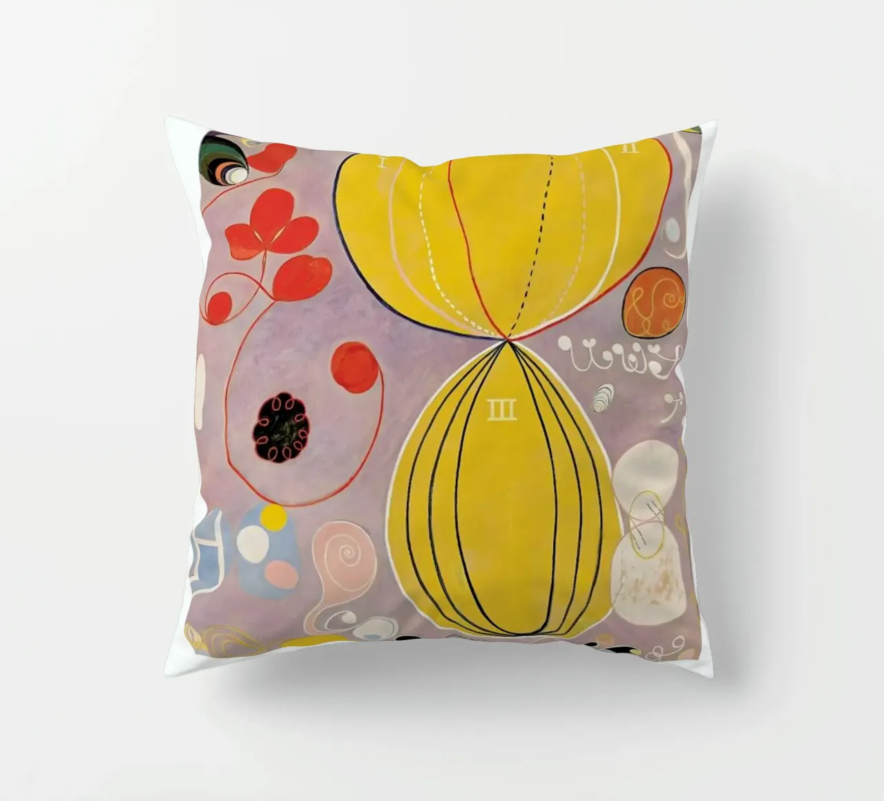 Hilma af Klint - The Ten Largest, No. 7 II decorative cushion by Vintage by JUNIQE