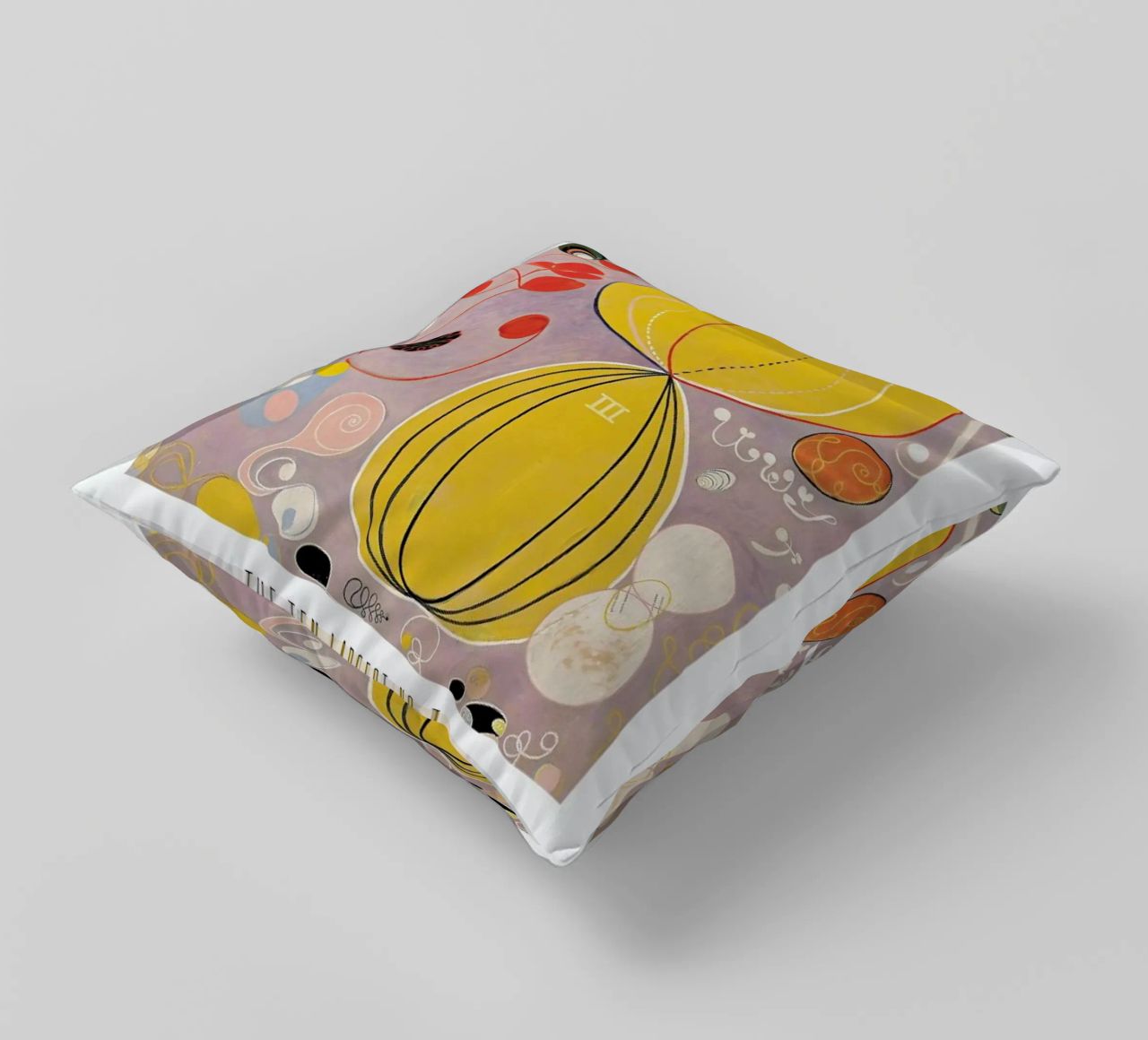 Hilma af Klint - The Ten Largest, No. 7 II cuscino da Vintage by JUNIQE