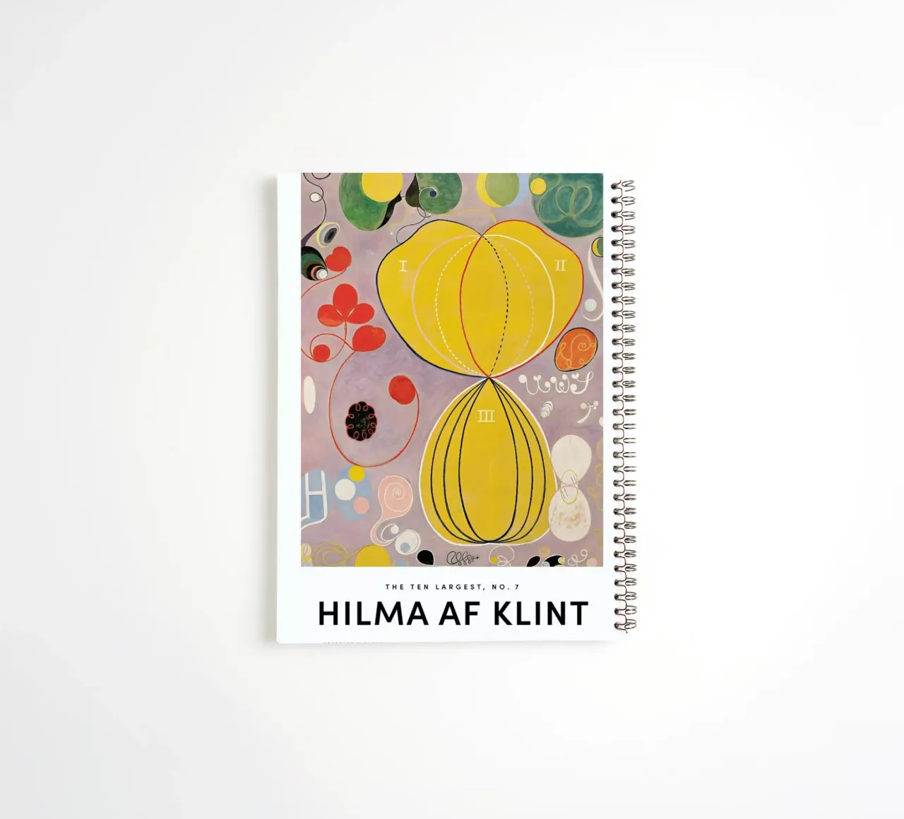 Hilma af Klint - The Ten Largest, No. 7 II spiral notebook by Vintage by JUNIQE