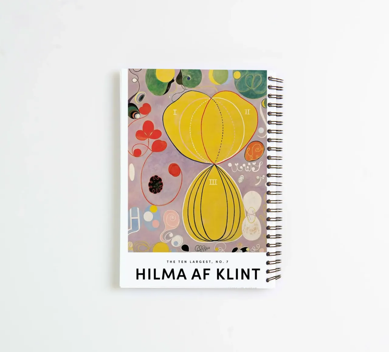 Hilma af Klint - The Ten Largest, No. 7 II spiral notebook by Vintage by JUNIQE