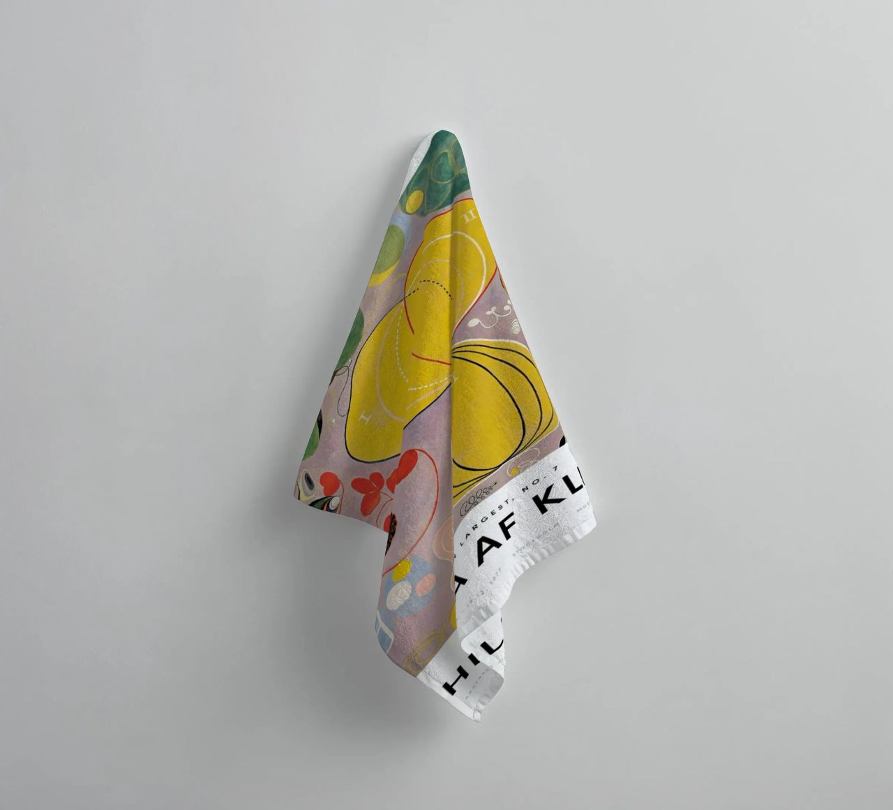Hilma af Klint - The Ten Largest, No. 7 II asciugamano da bagno da Vintage by JUNIQE