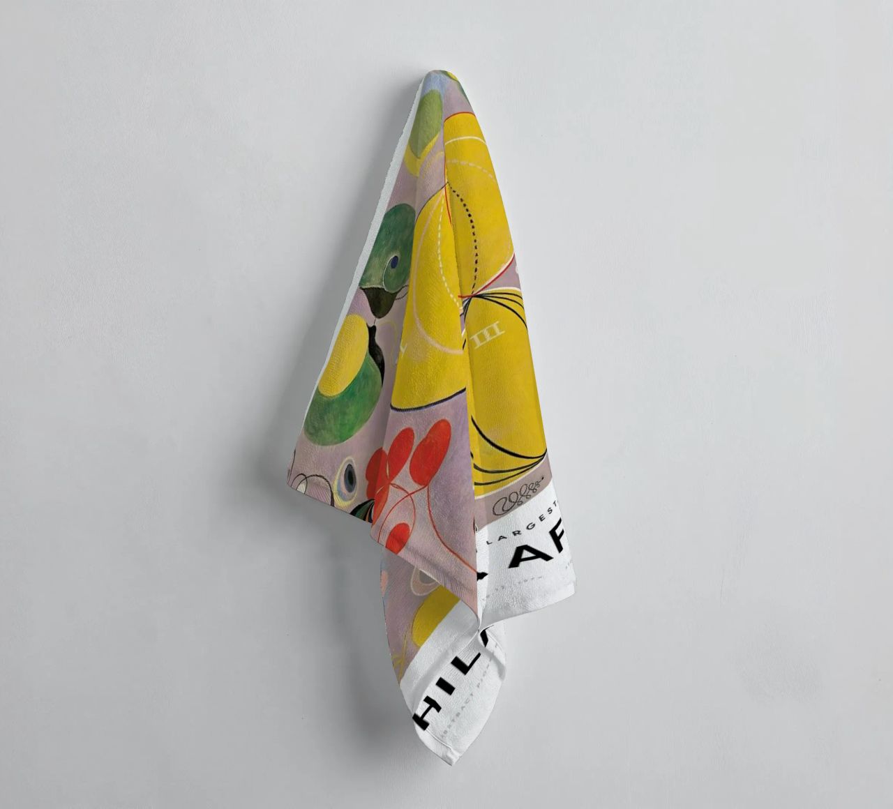 Hilma af Klint - The Ten Largest, No. 7 II asciugamano da bagno da Vintage by JUNIQE