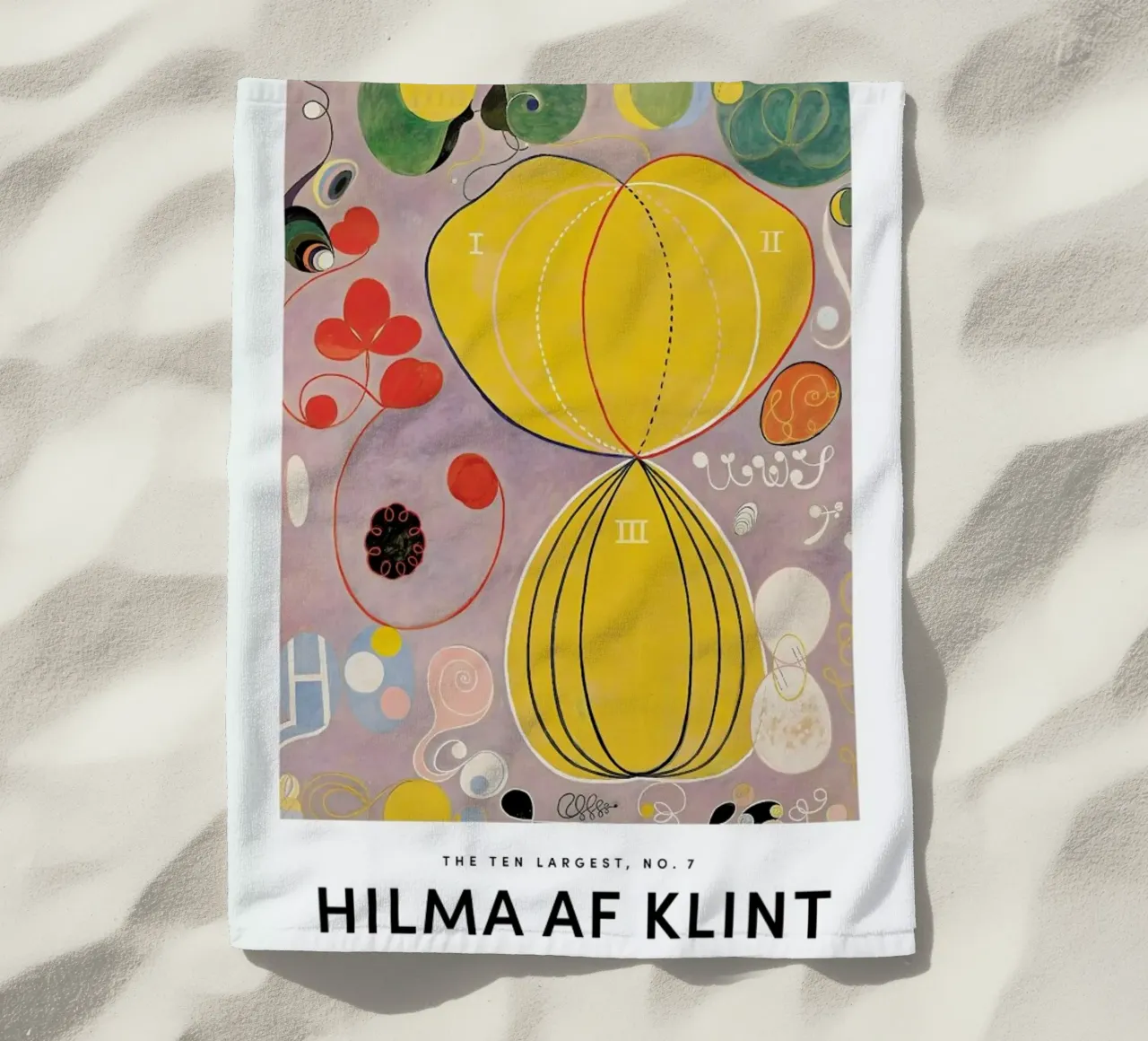 Hilma af Klint - The Ten Largest, No. 7 II telo mare da Vintage by JUNIQE