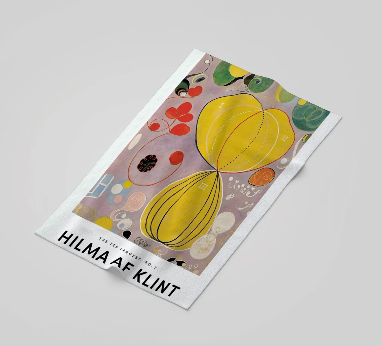 Hilma af Klint - The Ten Largest, No. 7 II telo mare da Vintage by JUNIQE