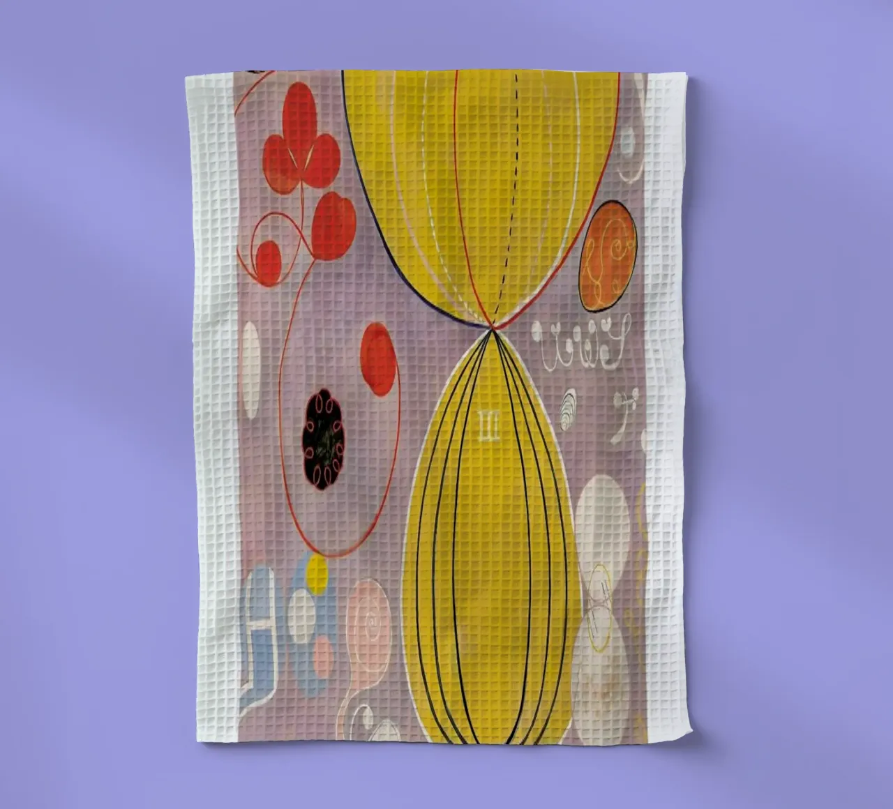 Hilma af Klint - The Ten Largest, No. 7 II torchon de Vintage by JUNIQE