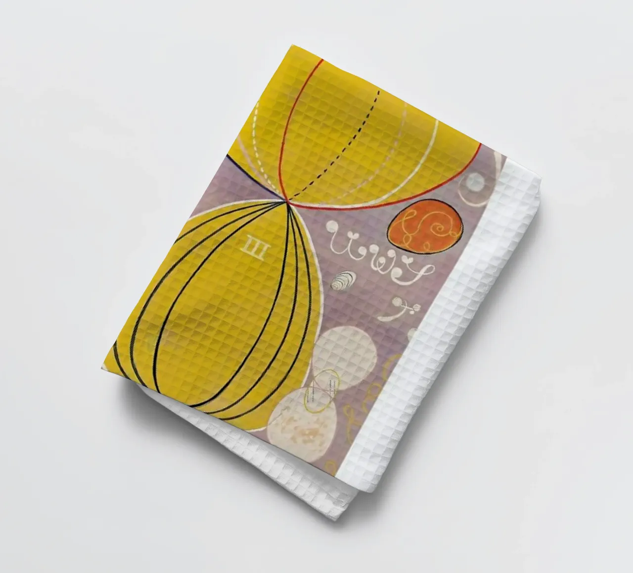 Hilma af Klint - The Ten Largest, No. 7 II torchon de Vintage by JUNIQE