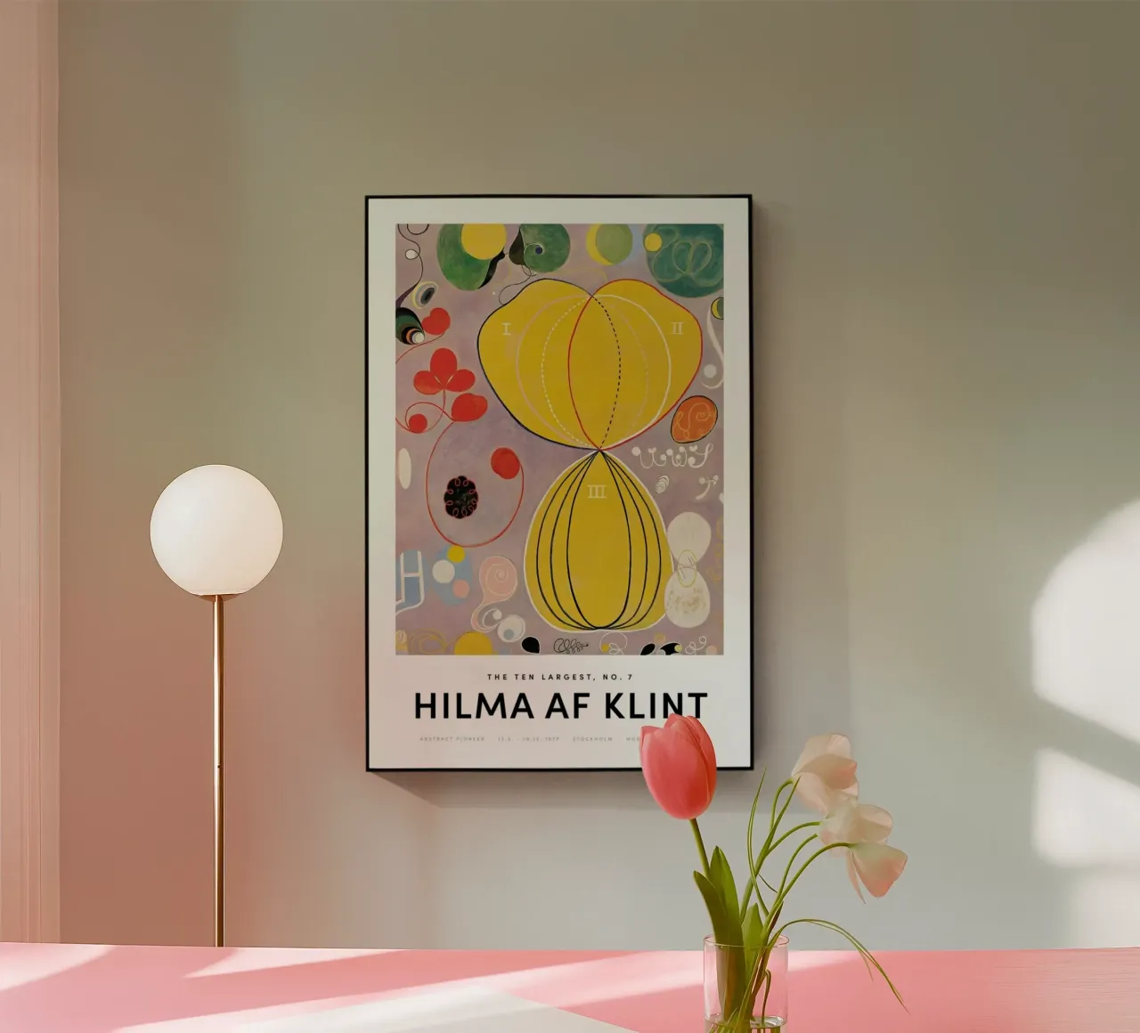 Hilma af Klint - The Ten Largest, No. 7 II plexiglass da Vintage by JUNIQE