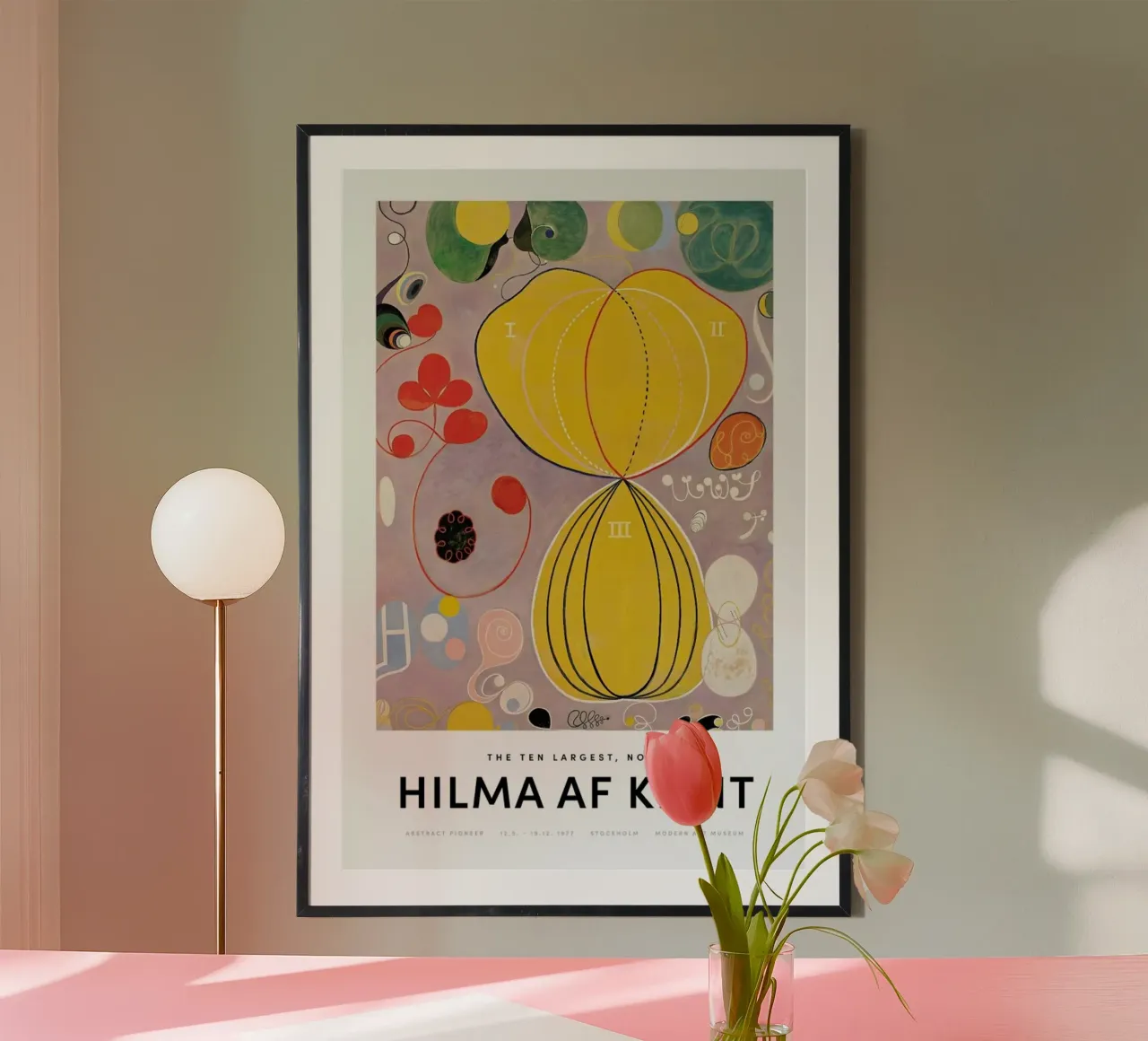Hilma af Klint - The Ten Largest, No. 7 II poster da Vintage by JUNIQE