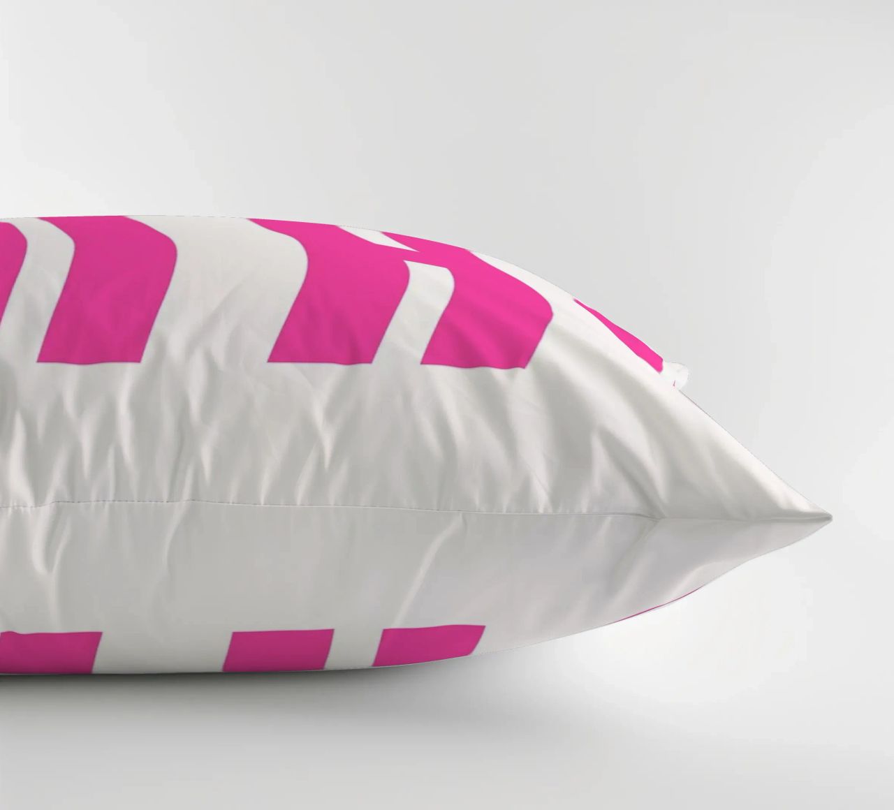 Typographic Art | Wavy OKAY Text Print decorative cushion by NorwesClub