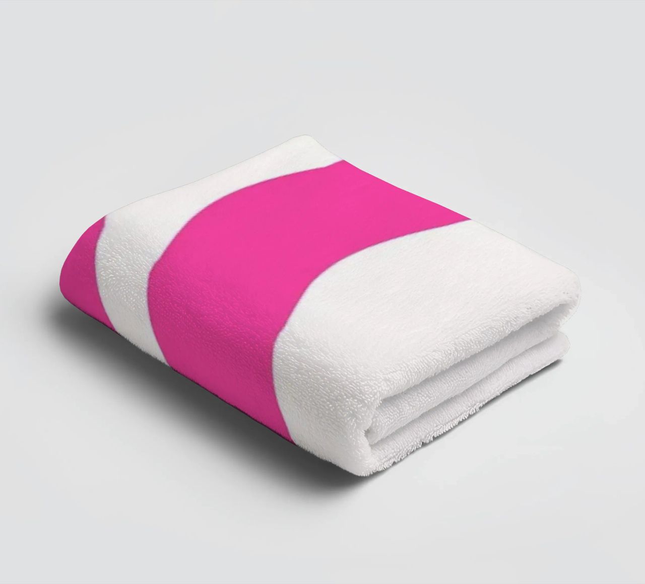 Typographic Art | Wavy OKAY Text Print towel by NorwesClub