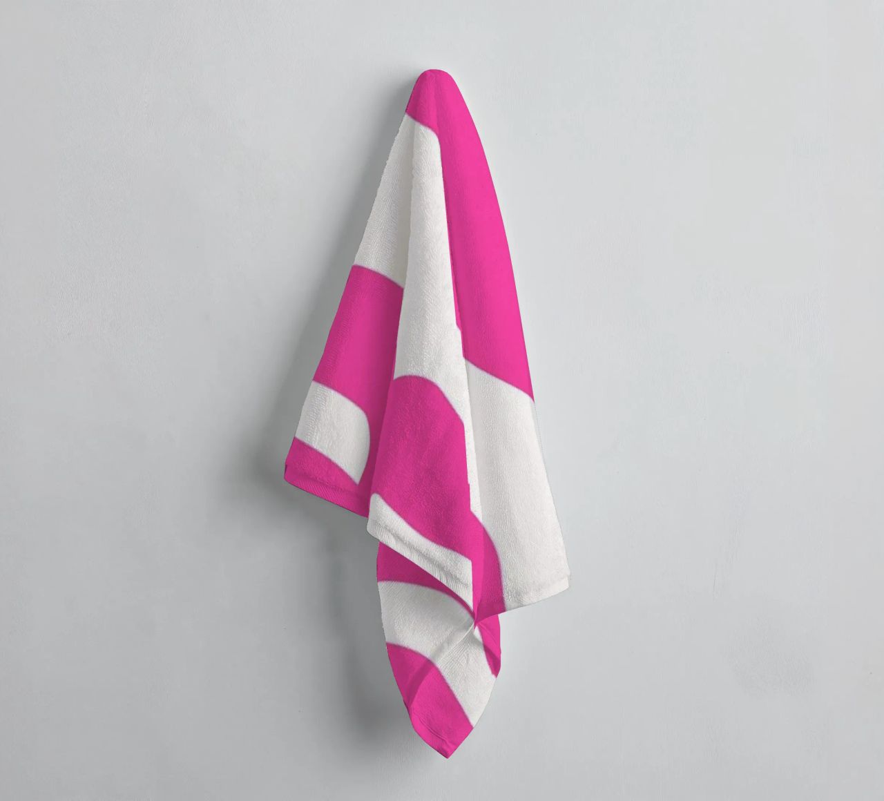 Typographic Art | Wavy OKAY Text Print towel by NorwesClub