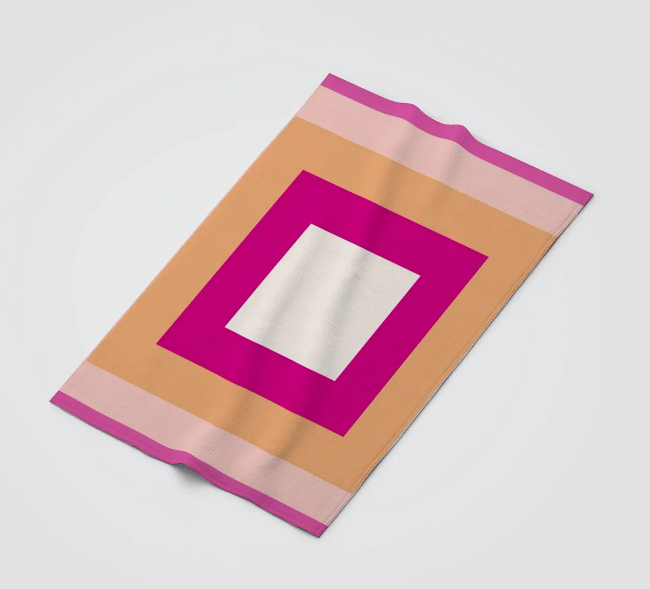Abstrakte Grafik | Layered Textured Print Fleecedecke von NorwesClub