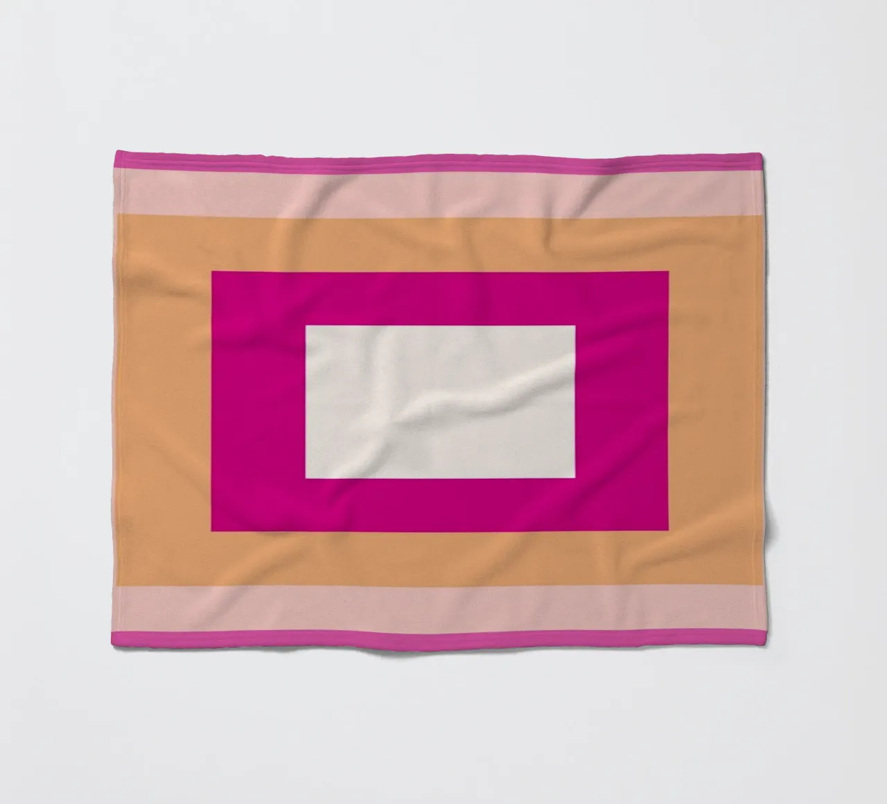Abstrakte Grafik | Layered Textured Print Fleecedecke von NorwesClub