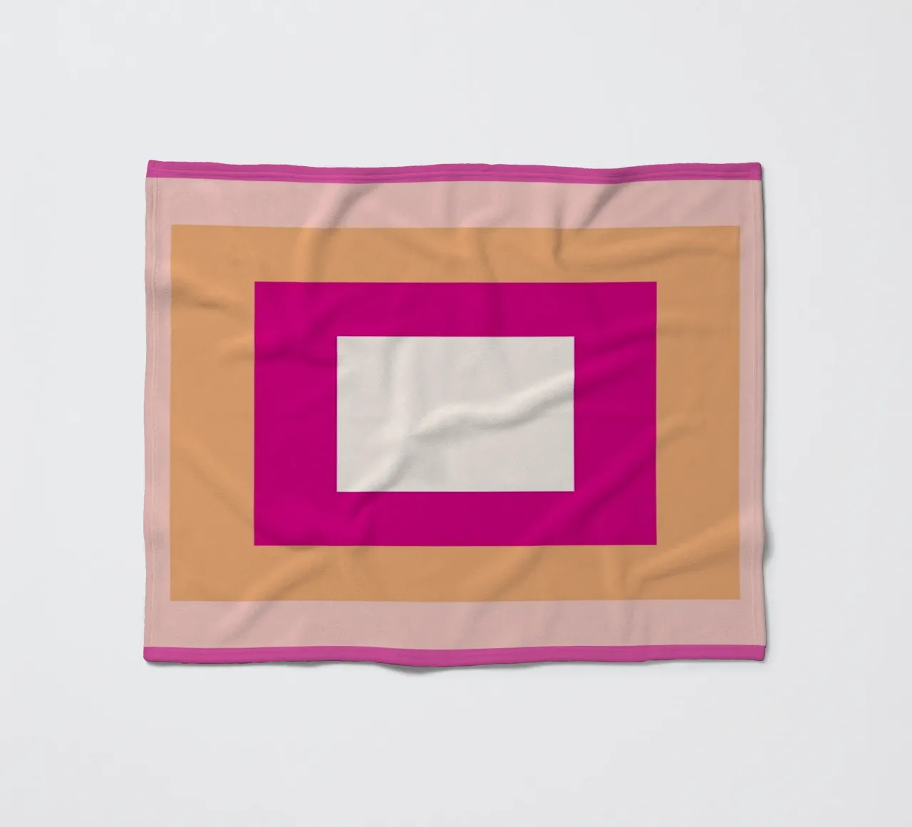 Abstrakte Grafik | Layered Textured Print Fleecedecke von NorwesClub
