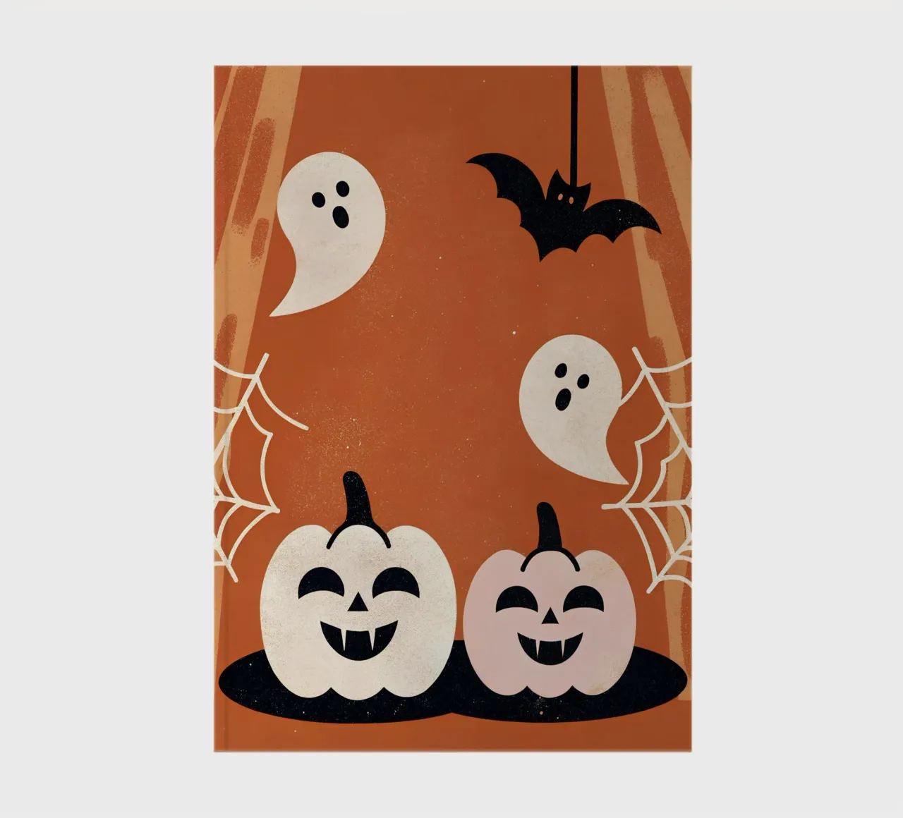 Halloween Retro Pop notitieboek van THE LATEST SHOP