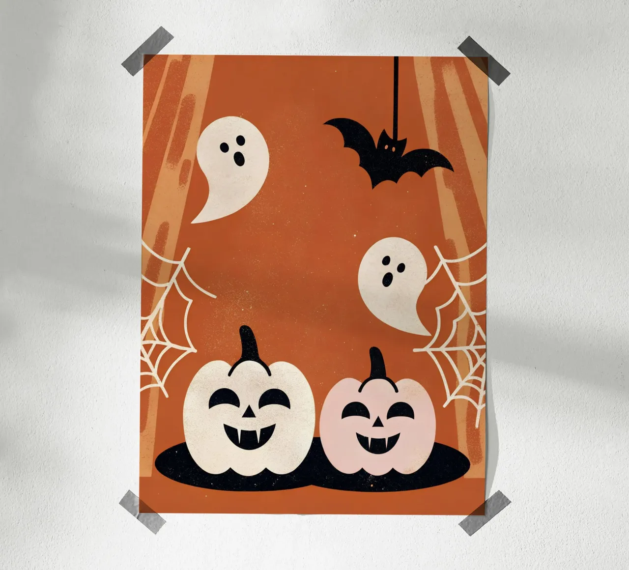 Halloween Retro Pop hahnemühle by THE LATEST SHOP