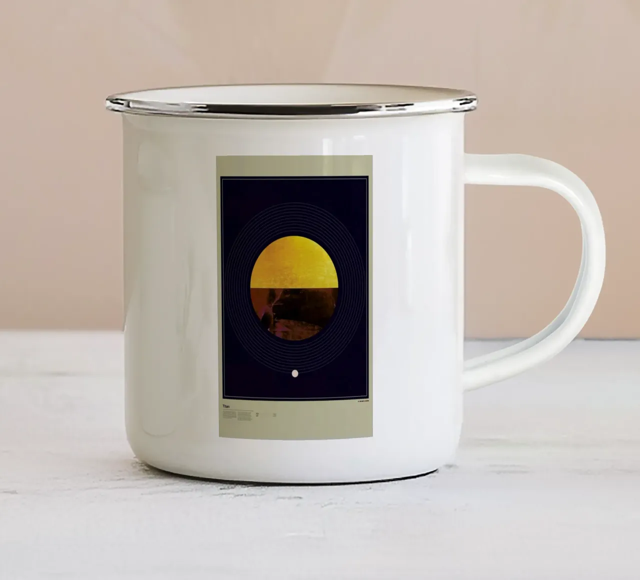 Titan tazza in smalto da LeDieg