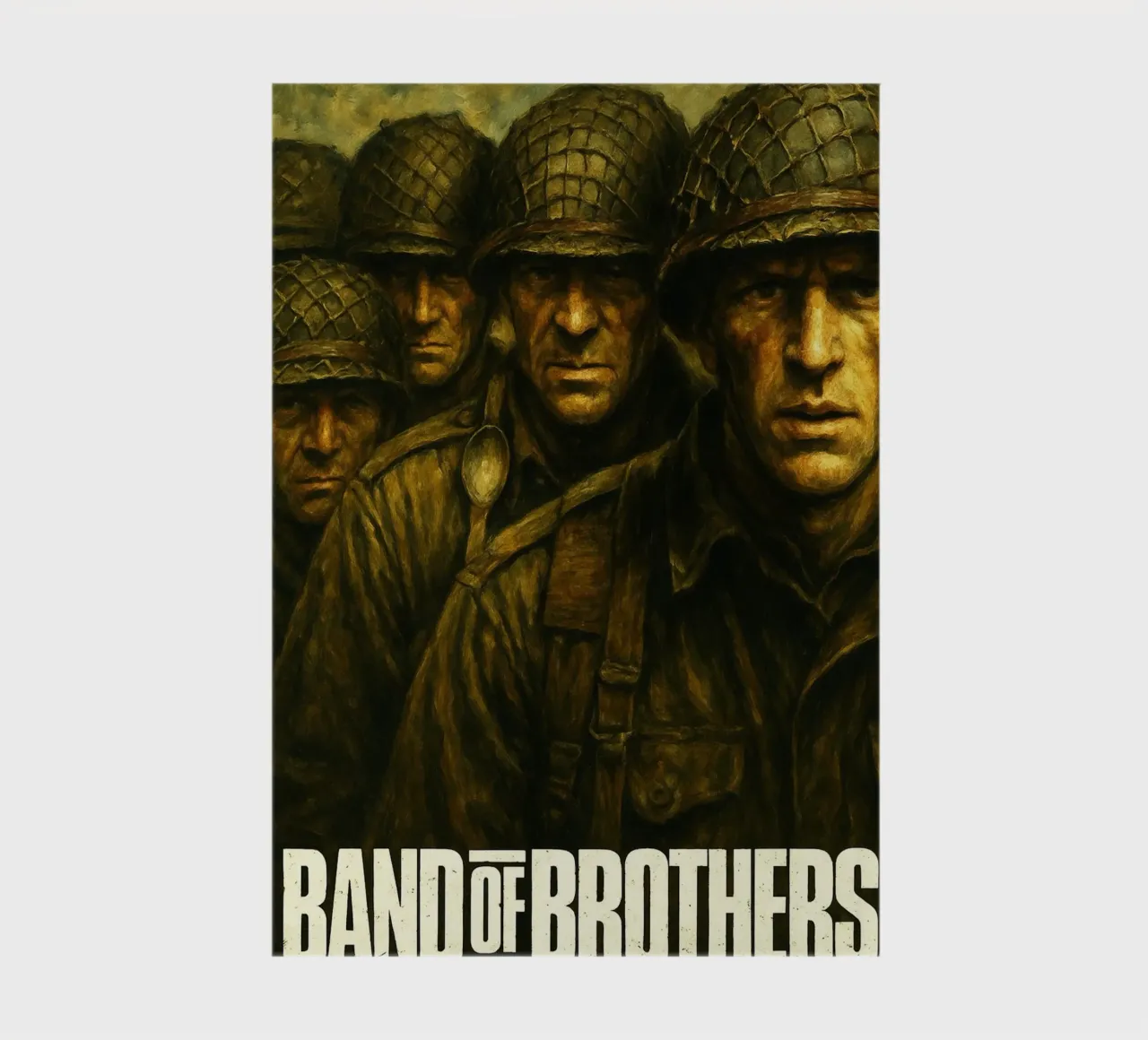 Band of brother repainting redraw imagination reproduction notebook by SIQAYA
