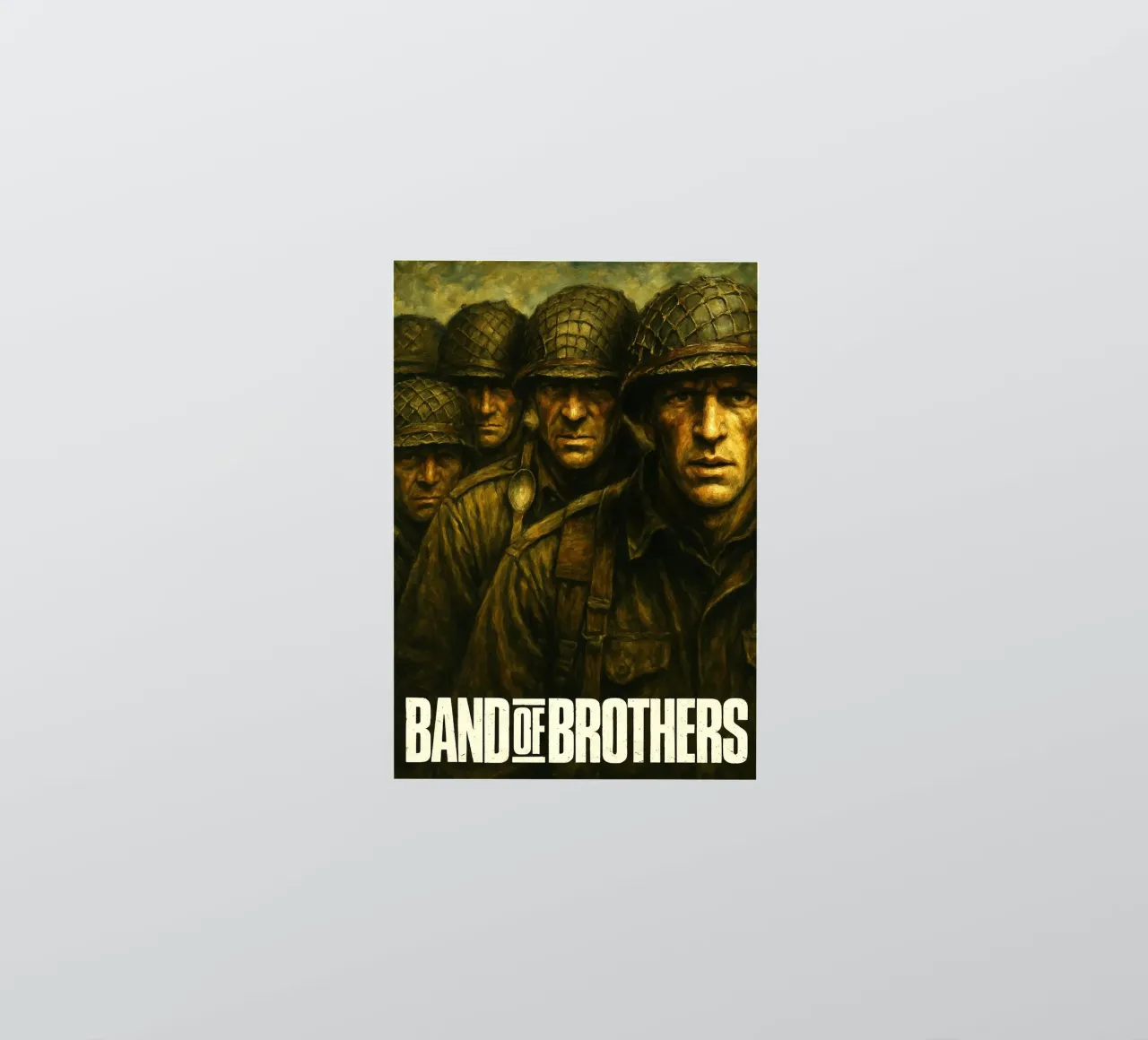 Band of brother repainting redraw imagination reproduction sticker by SIQAYA